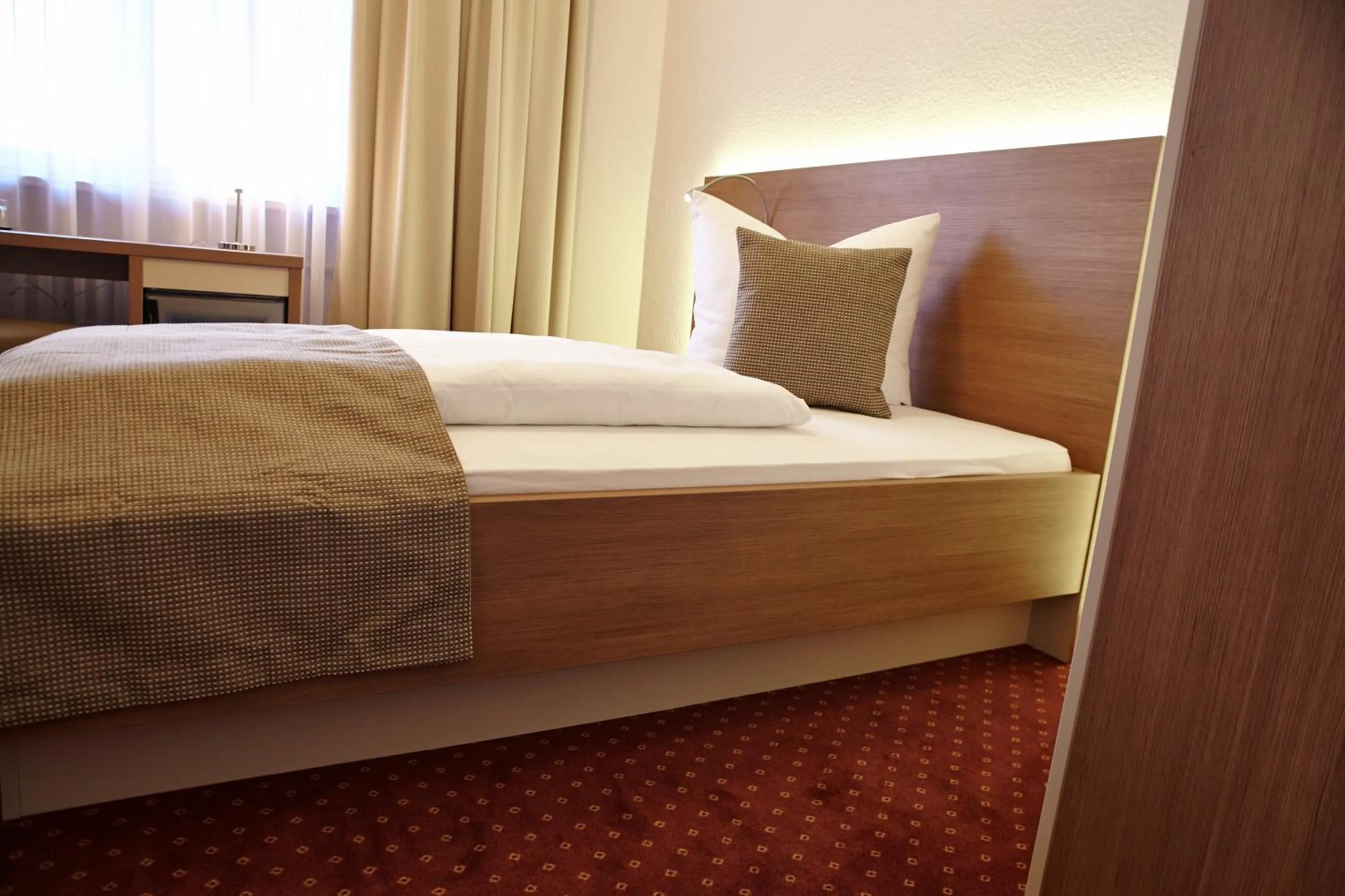 Bed in Hotel Prinzregent