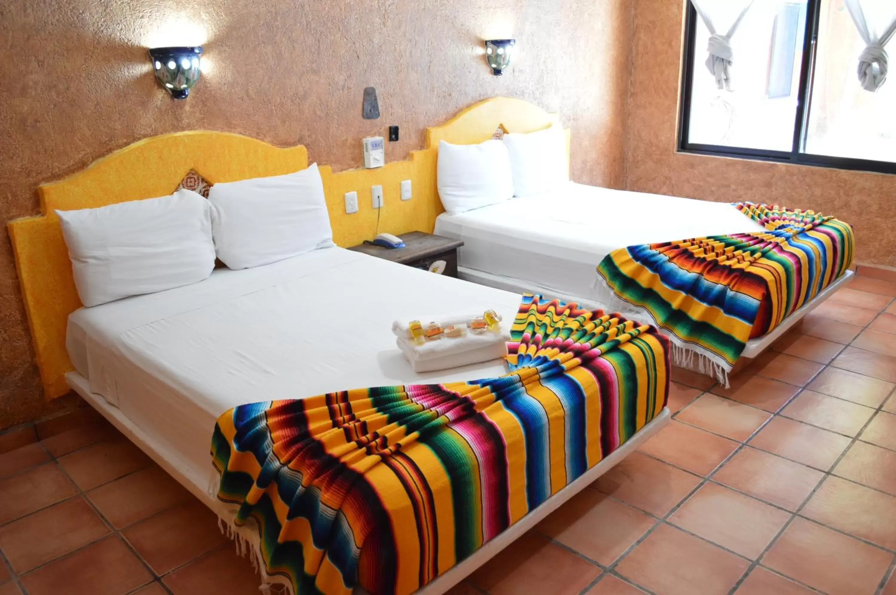 Bedroom, Bed in Hacienda Maria Bonita Hotel