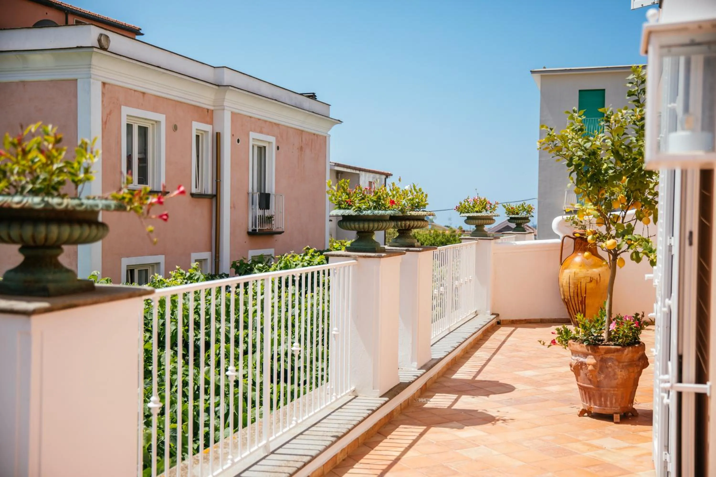 Balcony/Terrace in Boutique Hotel Don Alfonso 1890