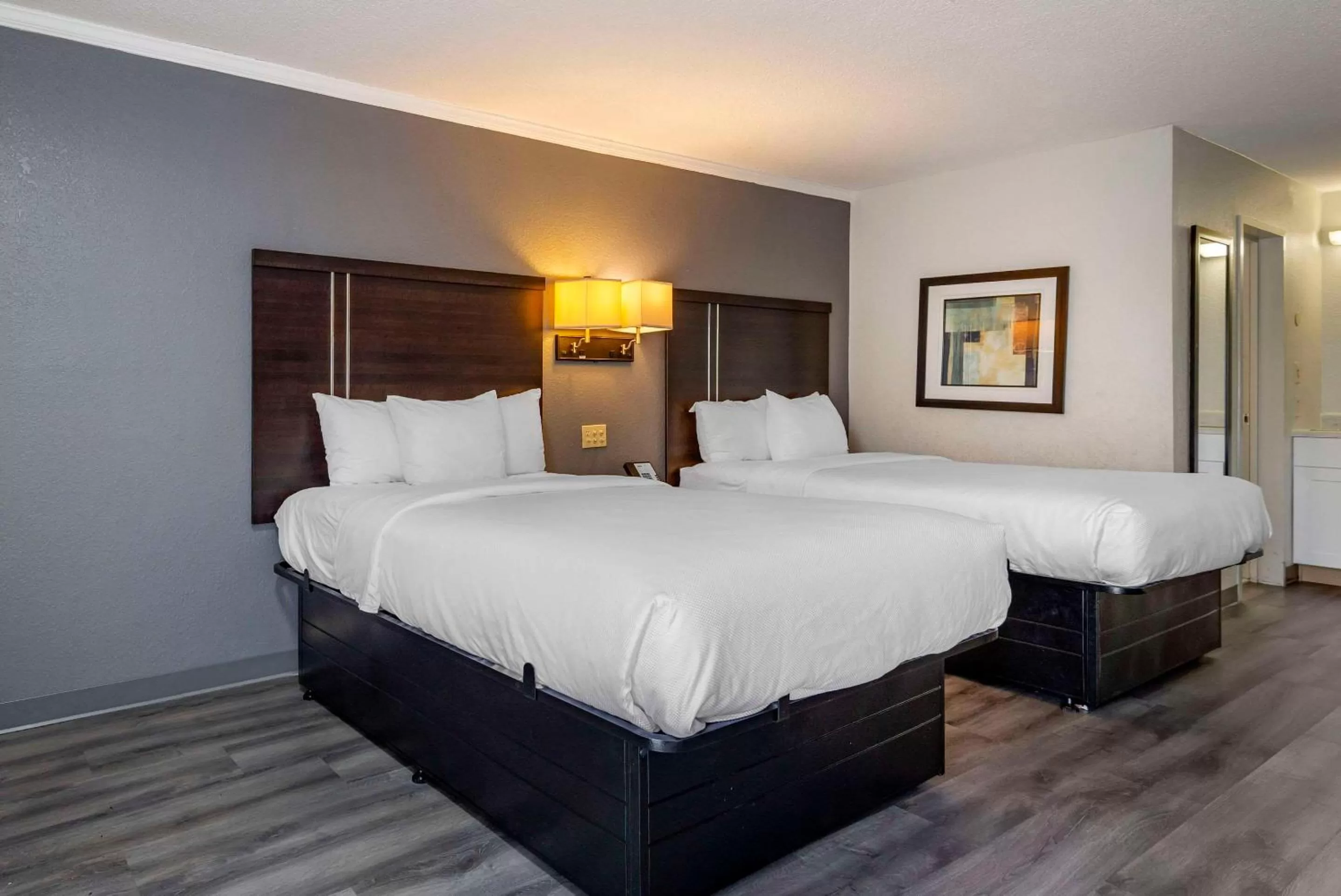 Bedroom, Bed in Suburban Studios Rock Hill Northeast I-77