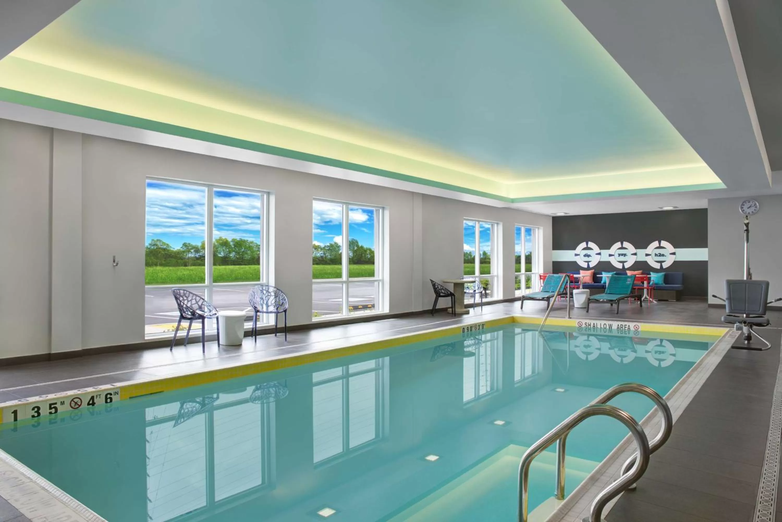 Pool view in Tru By Hilton Toronto Airport West