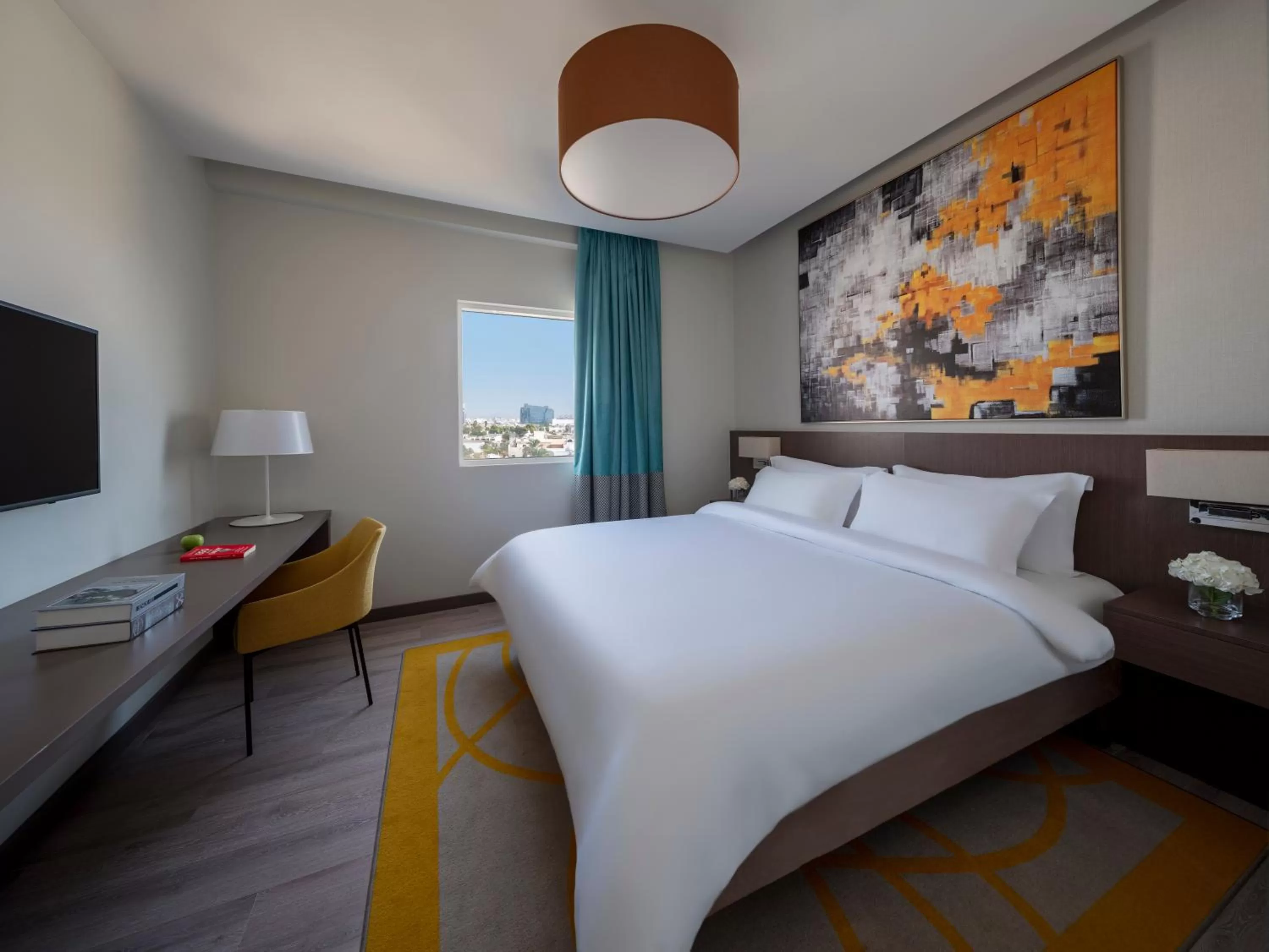 Bedroom, Bed in Adagio Aparthotel Jeddah Malik Road