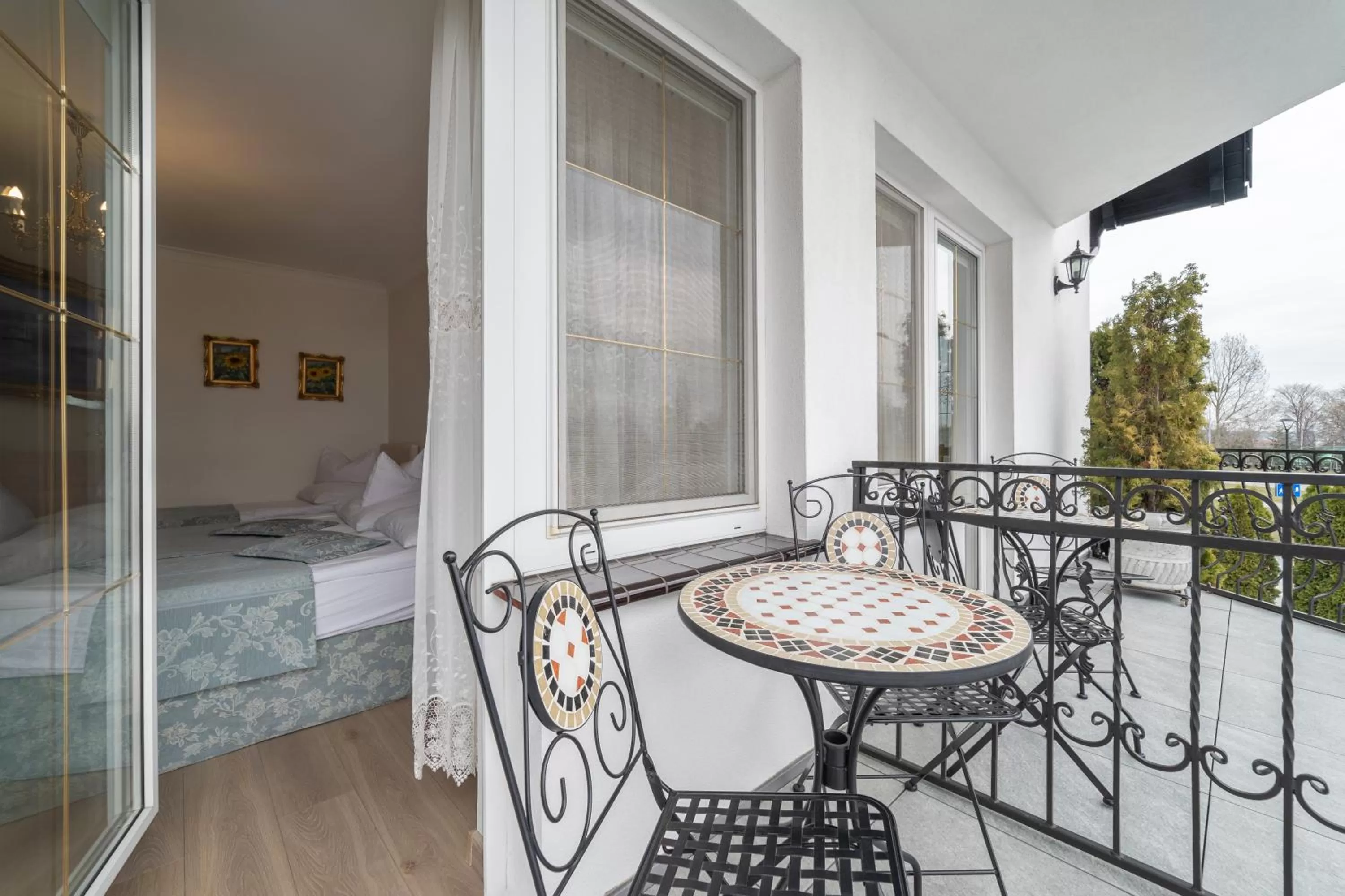 Balcony/Terrace in Pensjonat & Restauracja Admirał