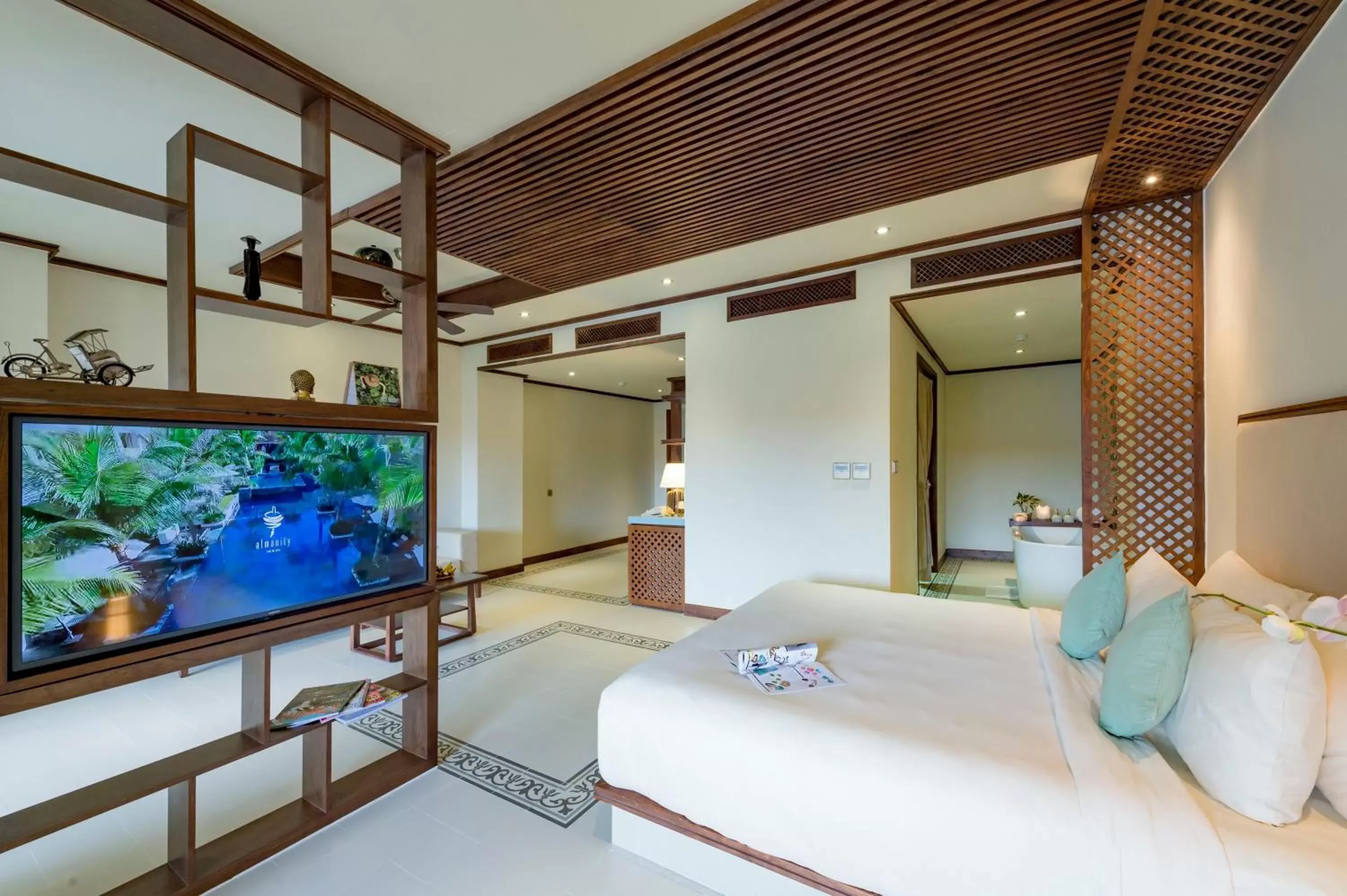 Photo of the whole room, Bed in Almanity Hoi An Resort & Spa