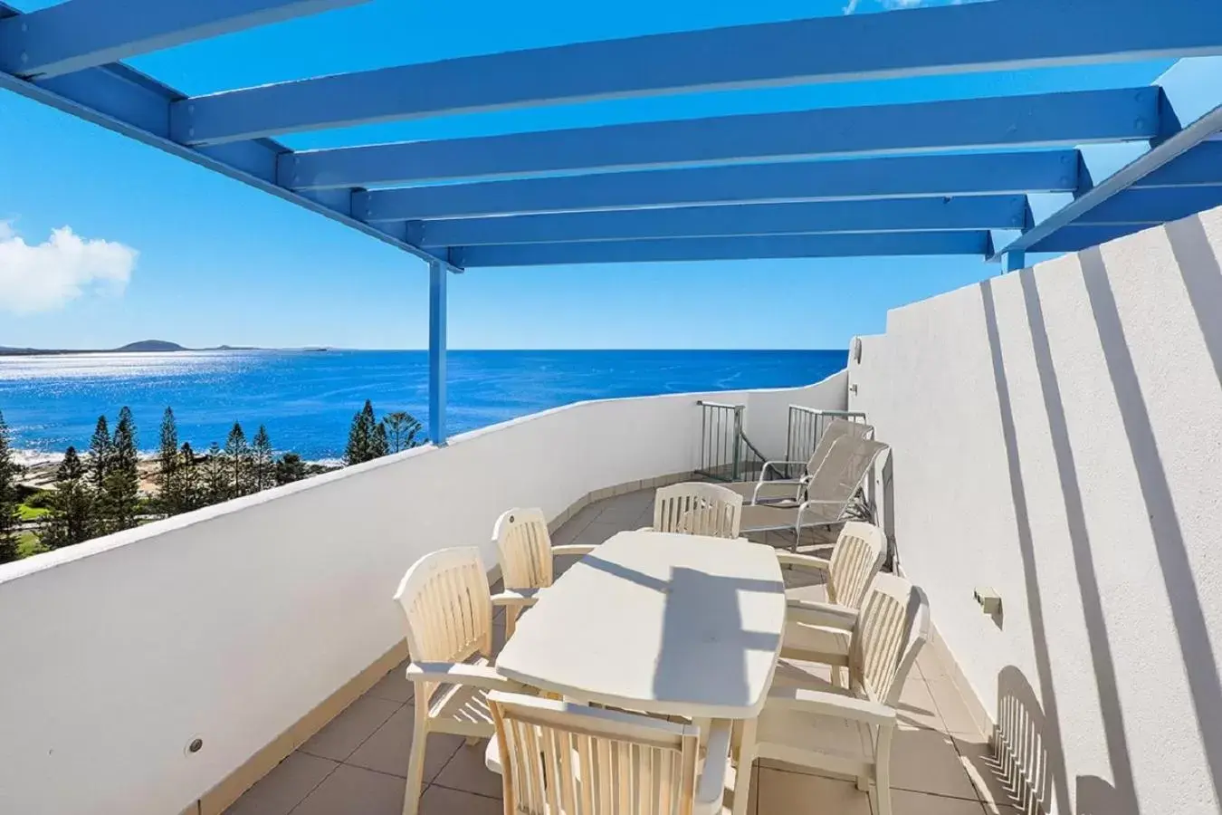 Balcony/Terrace in Malibu Apartments