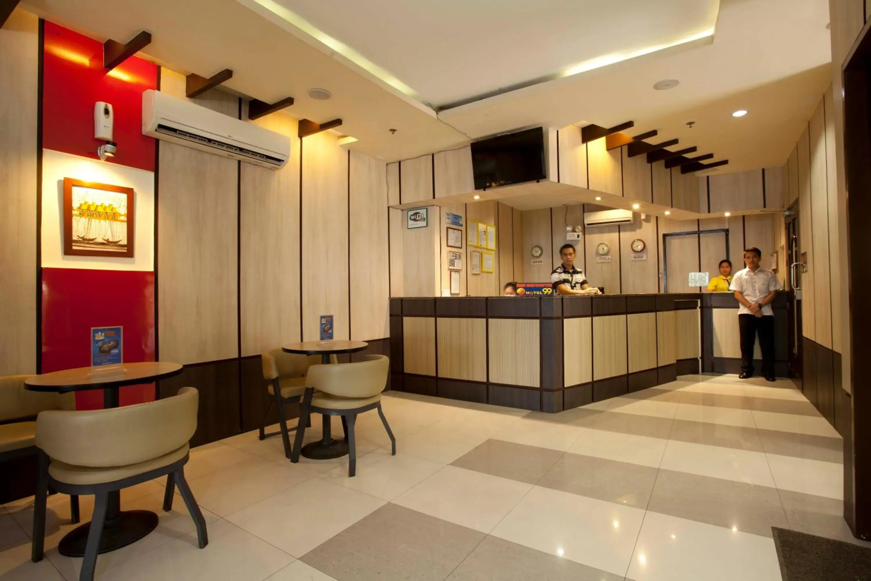Lobby or reception, Lobby/Reception in Hotel 99 Cubao