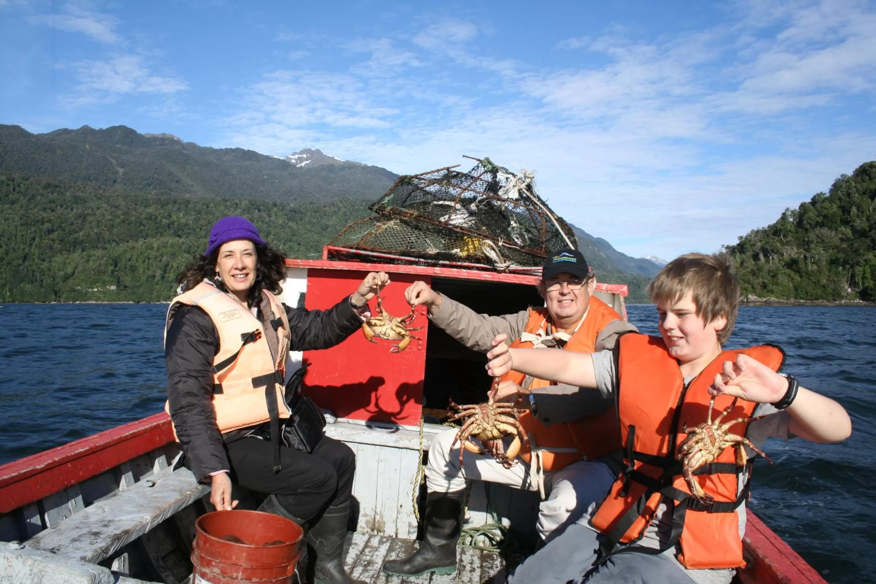 Aqua park in Posada Queulat