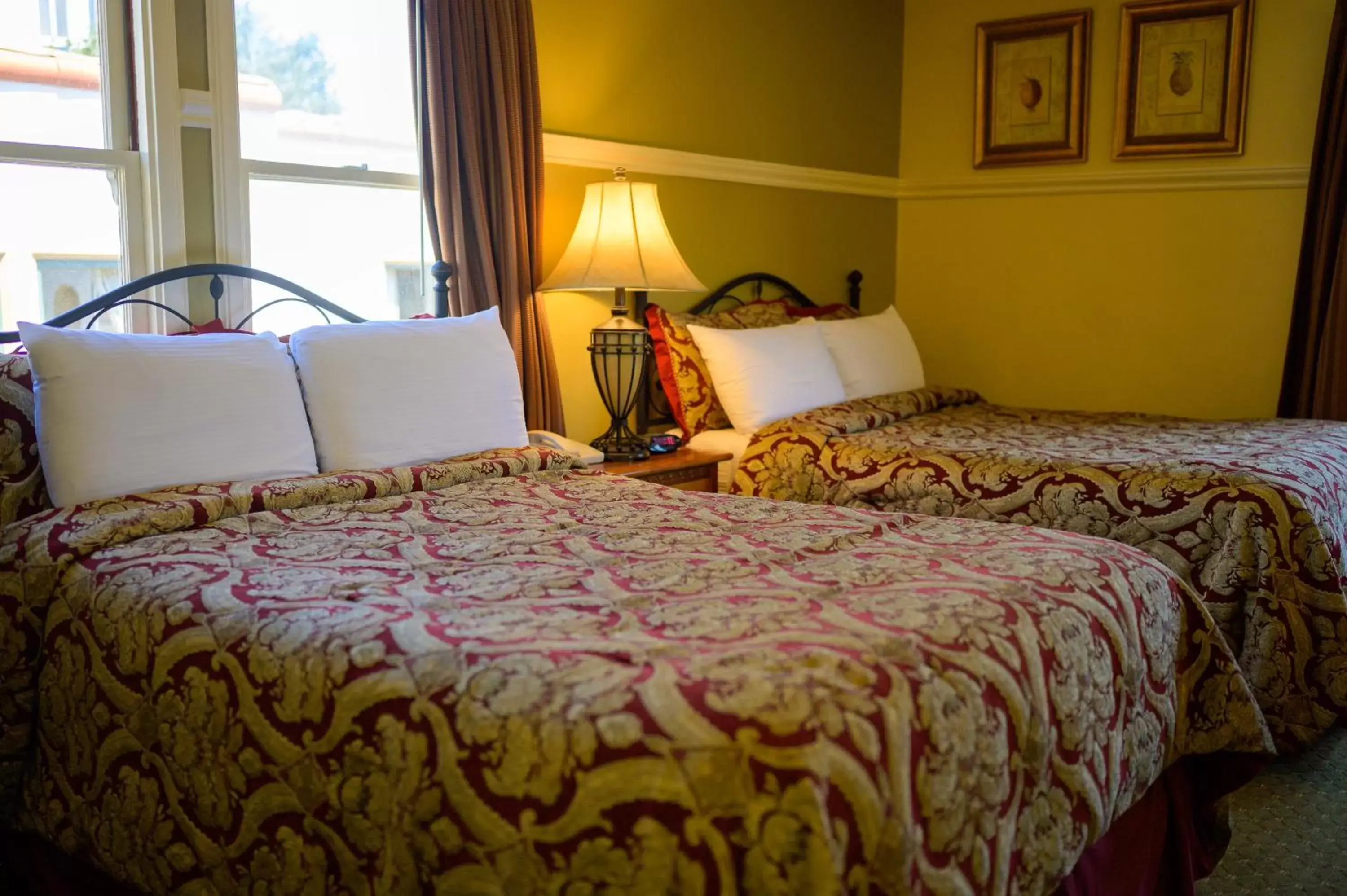 Bed in Marina Motel