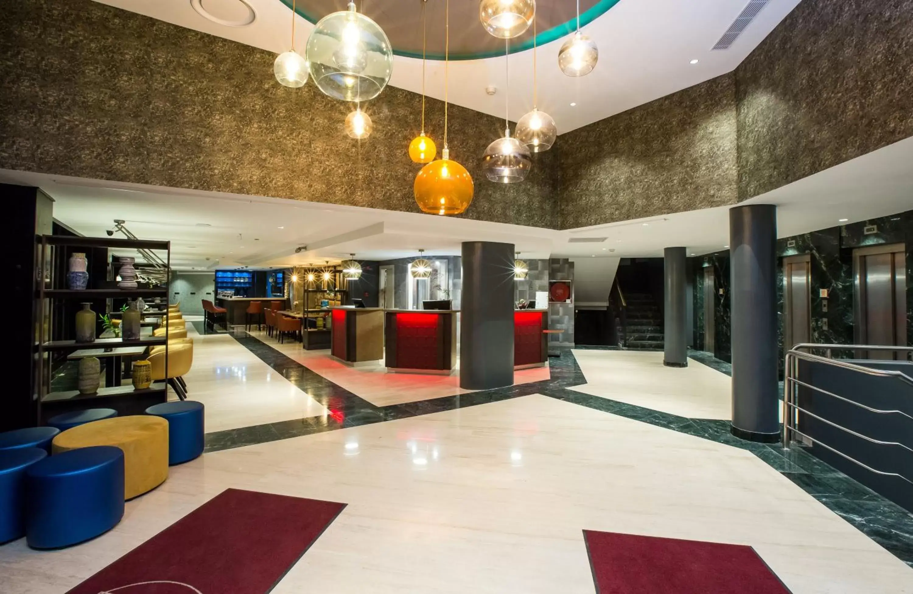 Lobby or reception, Lobby/Reception in Leonardo Hotel Madrid City Center