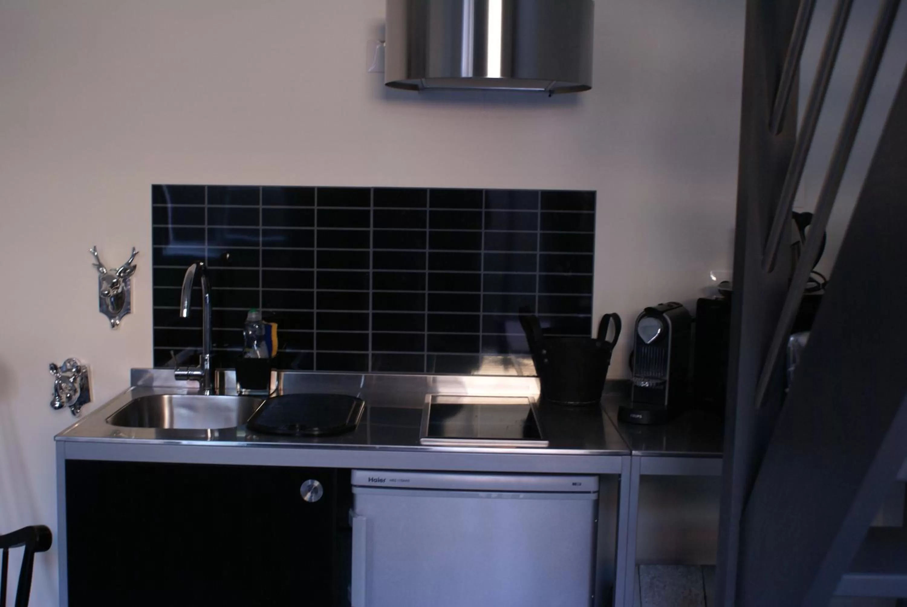 Living room, Kitchen/Kitchenette in La Cour Soubespin