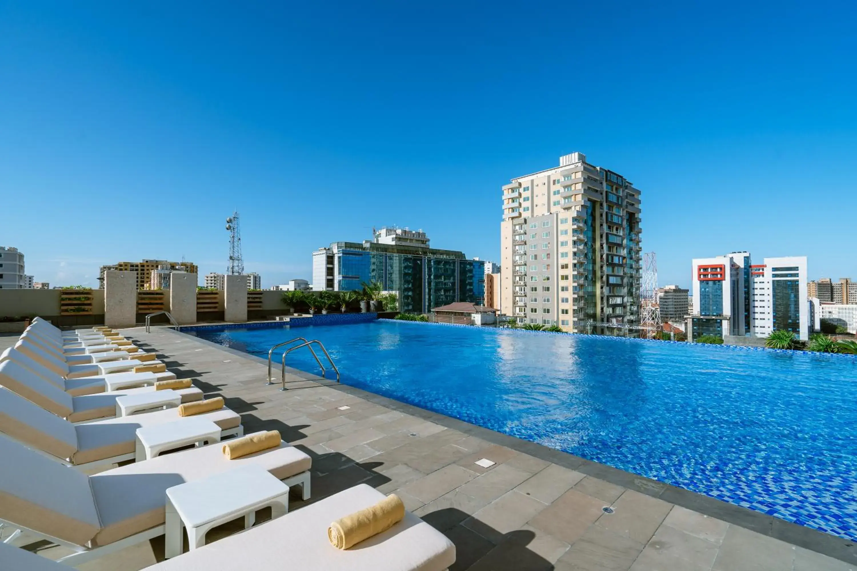 Property building, Swimming Pool in Johari Rotana