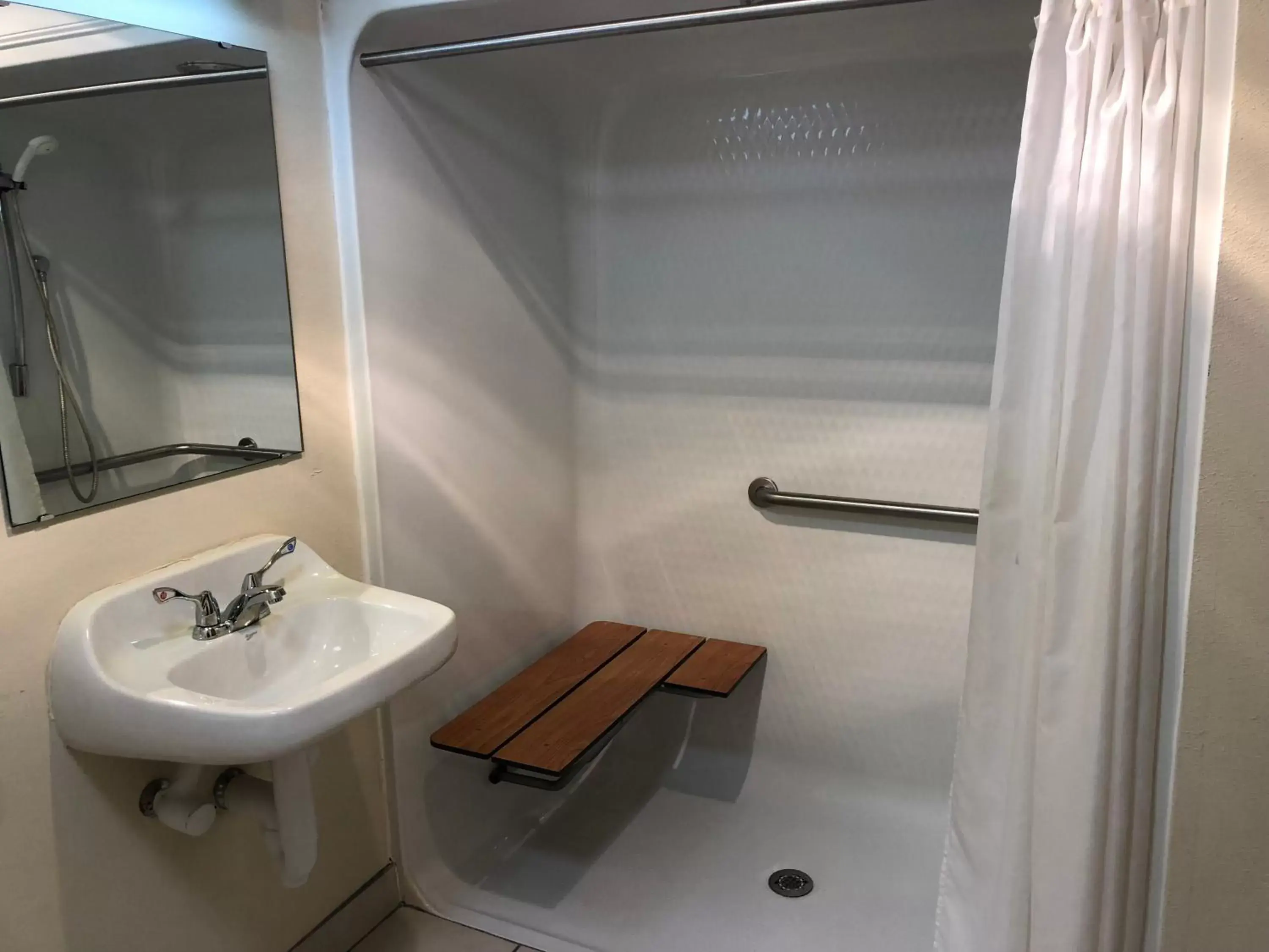 Shower, Bathroom in Days Inn by Wyndham Batavia Ohio