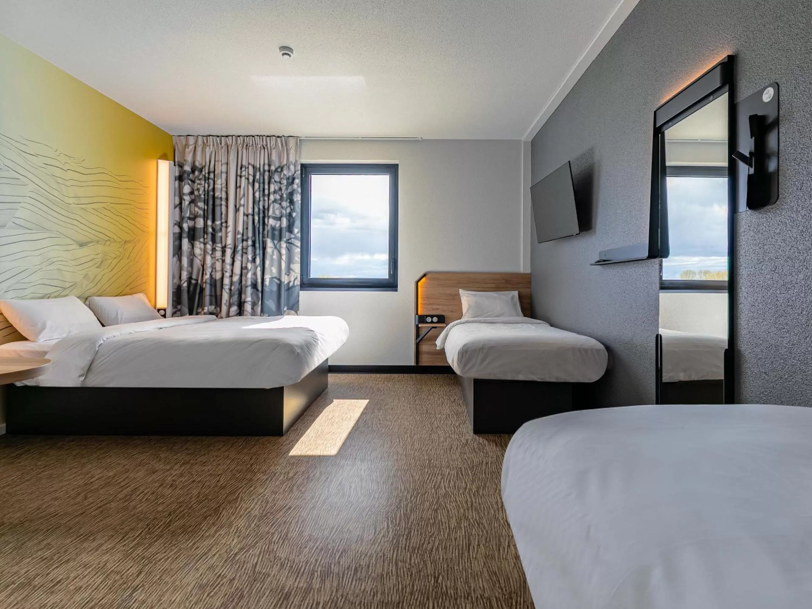 Bedroom, Bed in B&B HOTEL Sélestat Centre-Alsace