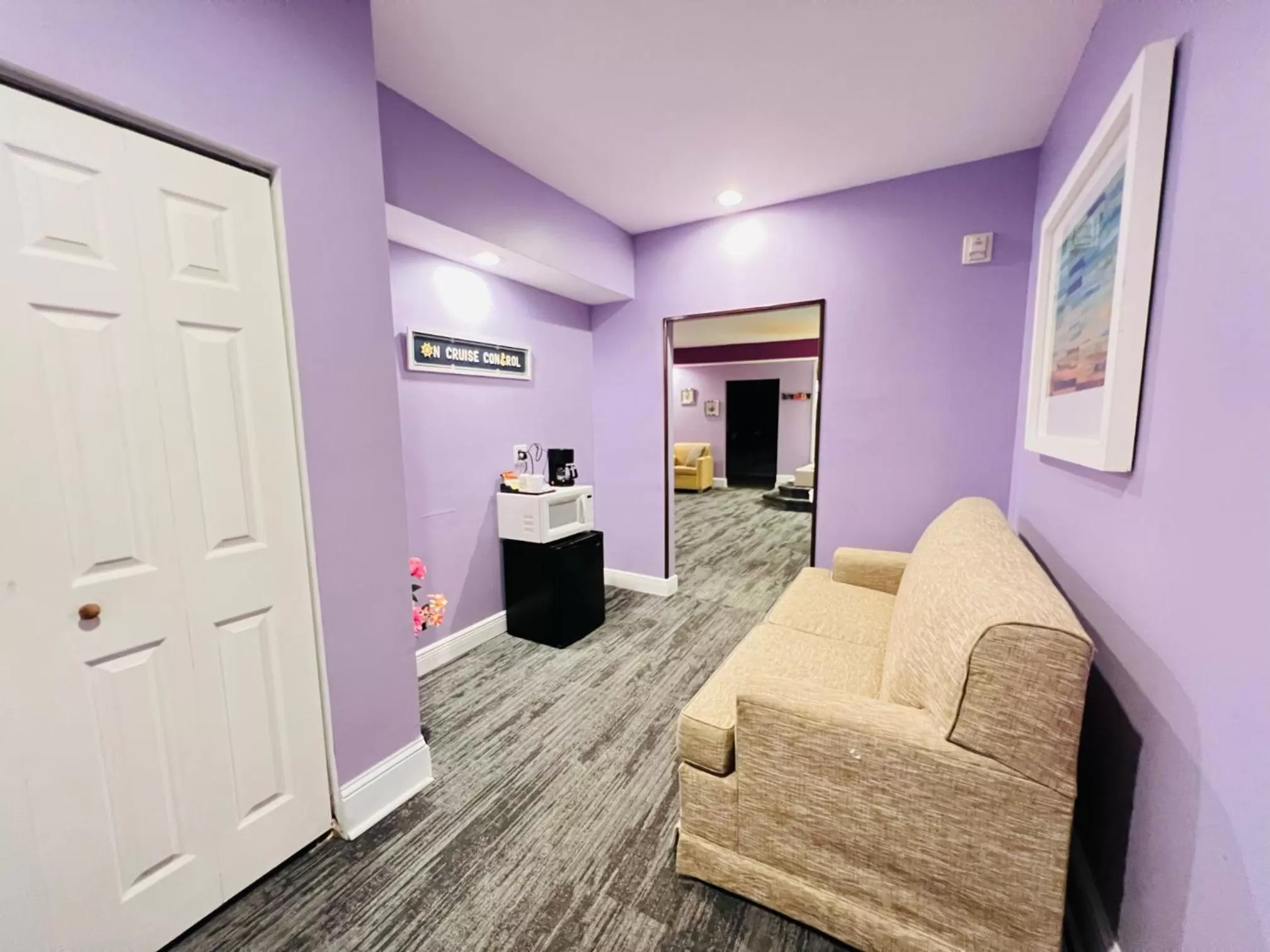 Seating area in Inn of the Dove - Romantic Luxury Suites with Jacuzzi & Seasonal Fireplace at Harrisburg-Hershey-Philadelphia, PA