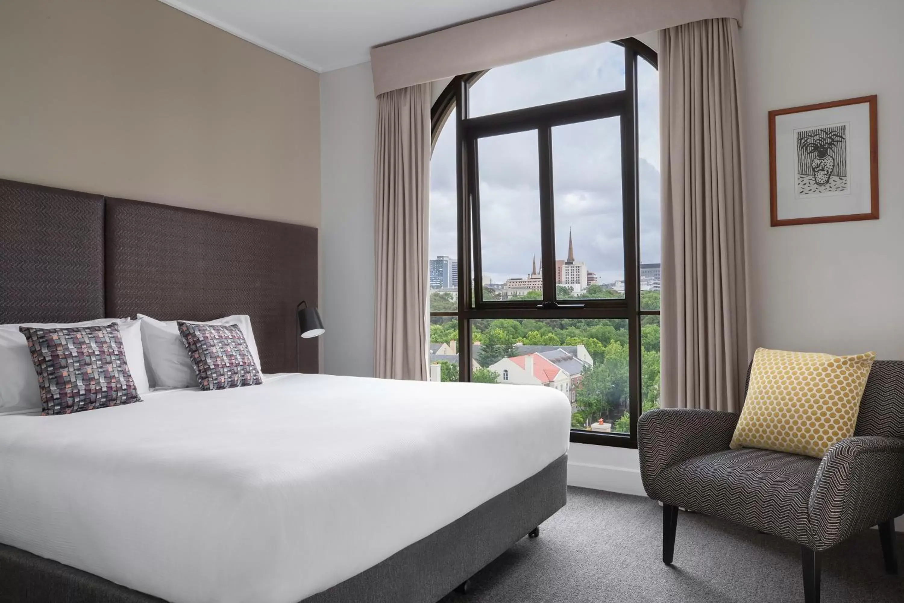 Bedroom in Mantra on Jolimont