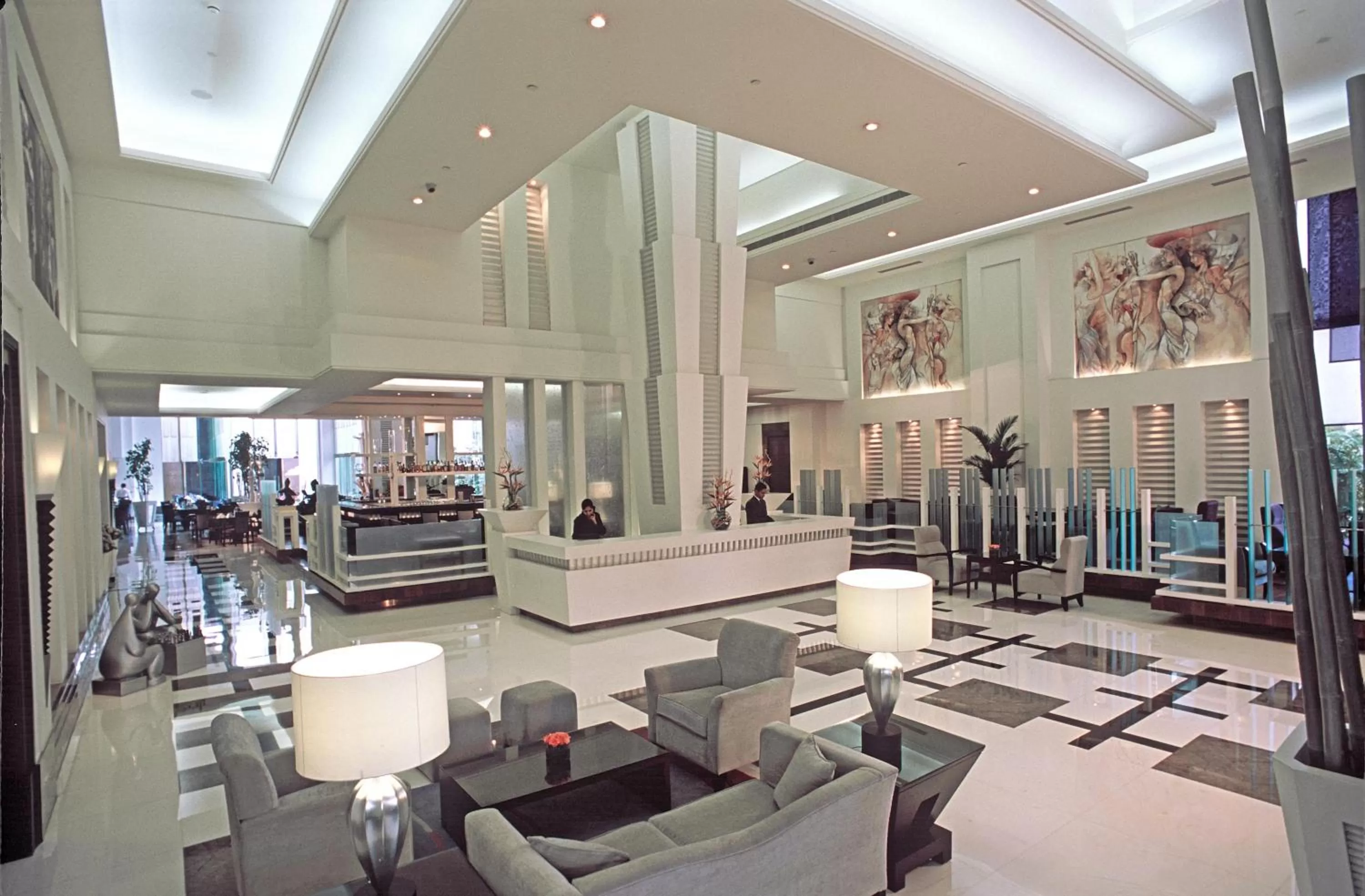 Lobby or reception in Radisson Noida