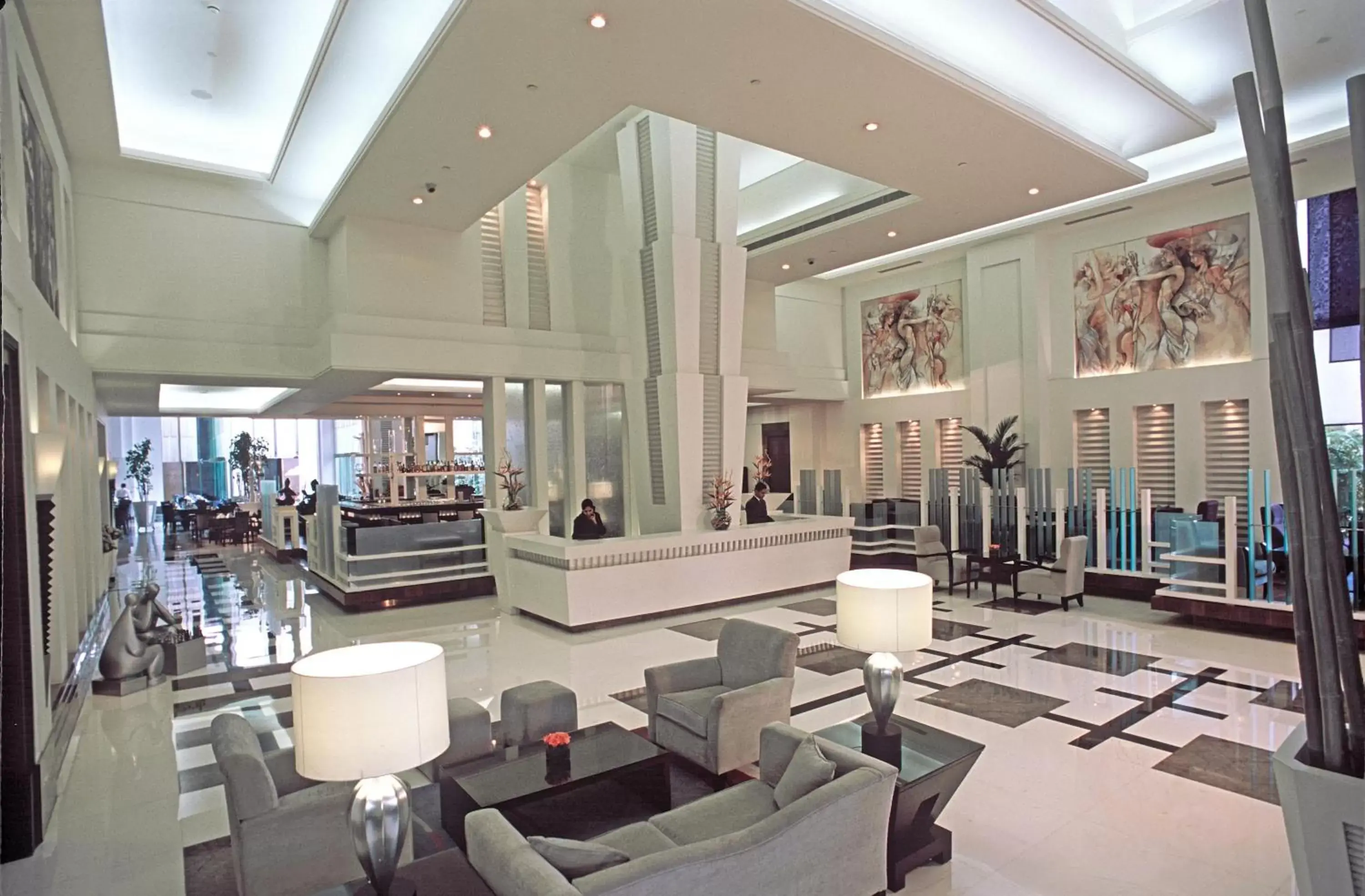 Lobby or reception in Radisson Noida Lobby or reception in Radisson Noida