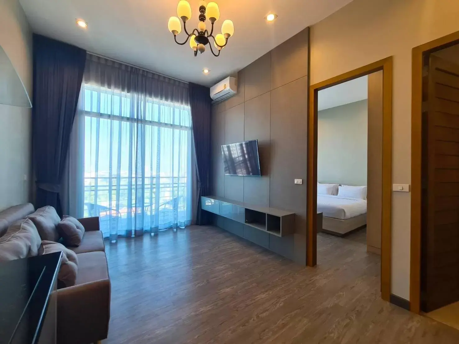 TV and multimedia, Bed in UR The Private Huahin TV and multimedia, Bed in UR The Private Huahin