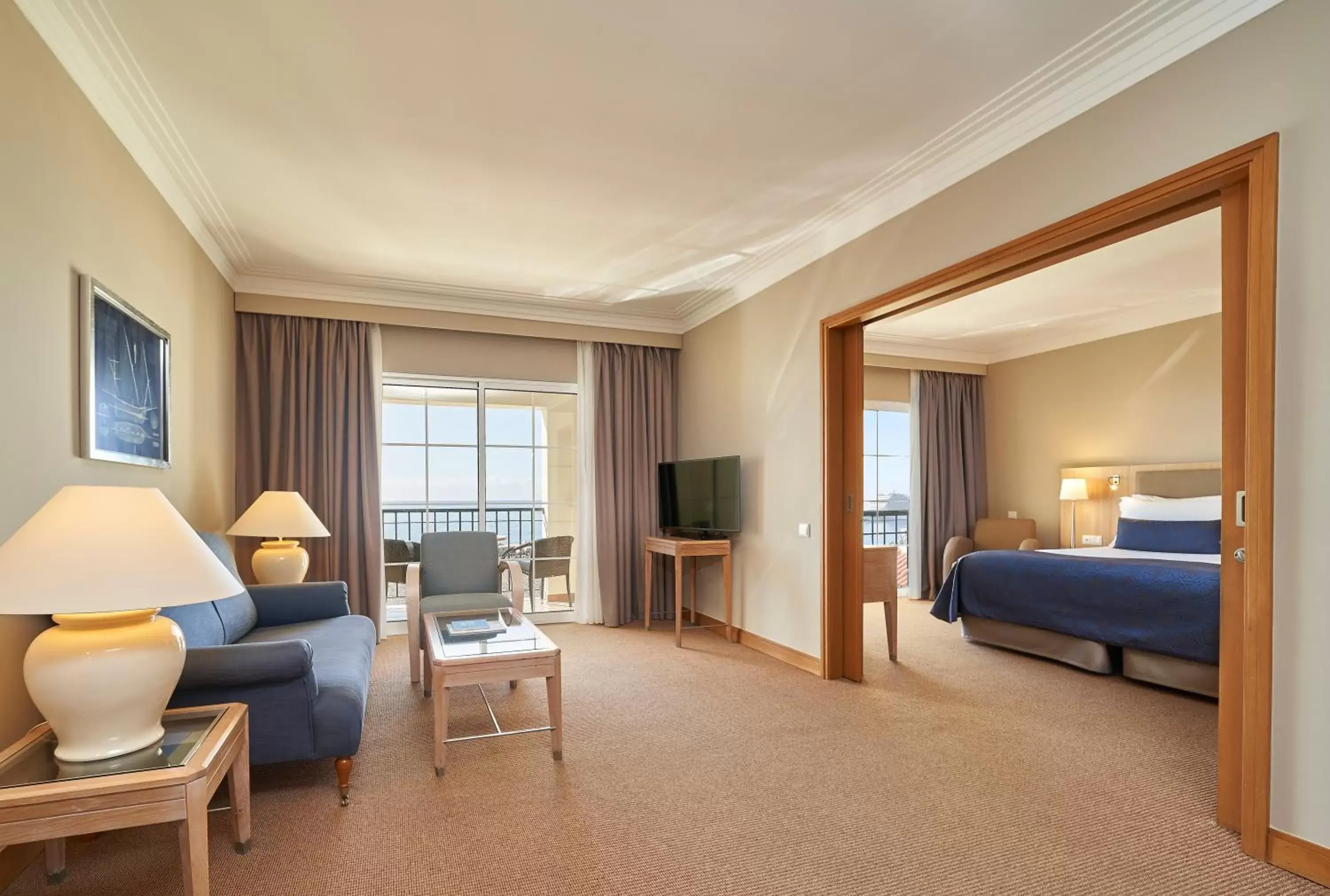 Bedroom, Seating Area in Hotel Porto Santa Maria - PortoBay - Adults Only