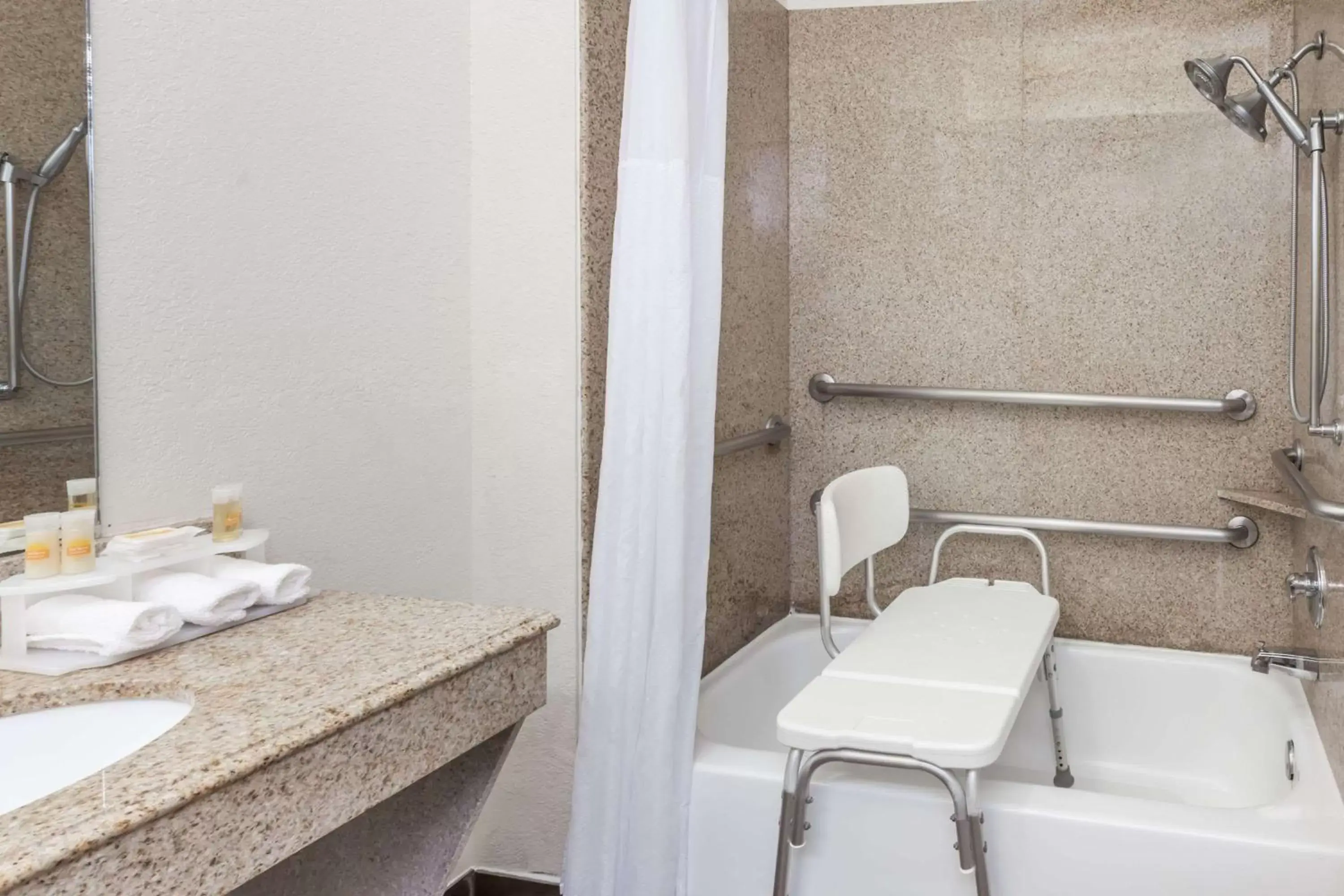 Bathroom in Days Inn & Suites by Wyndham Pasadena