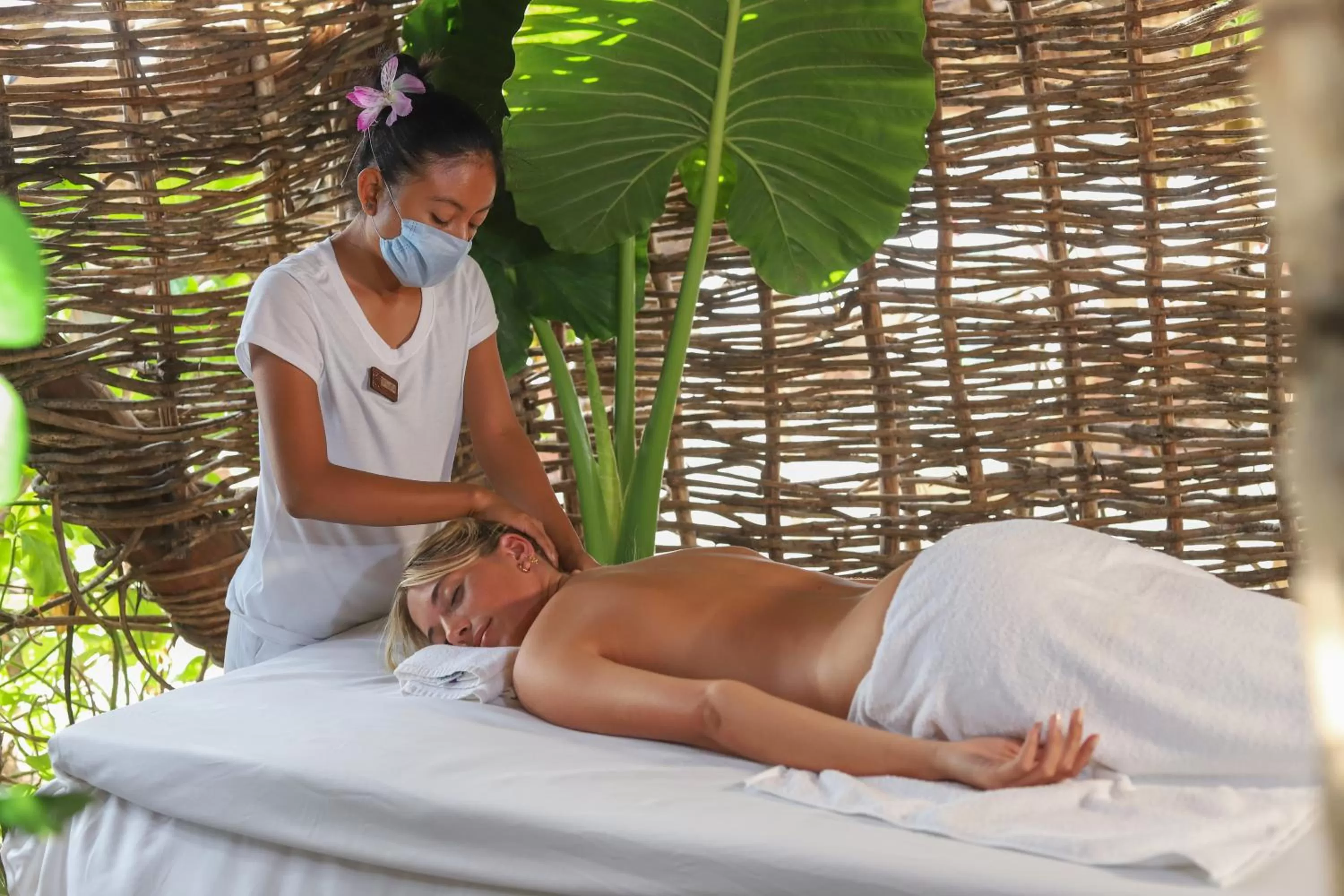 Massage in Kanan Tulum Hotel & Spa Adults Only Playground