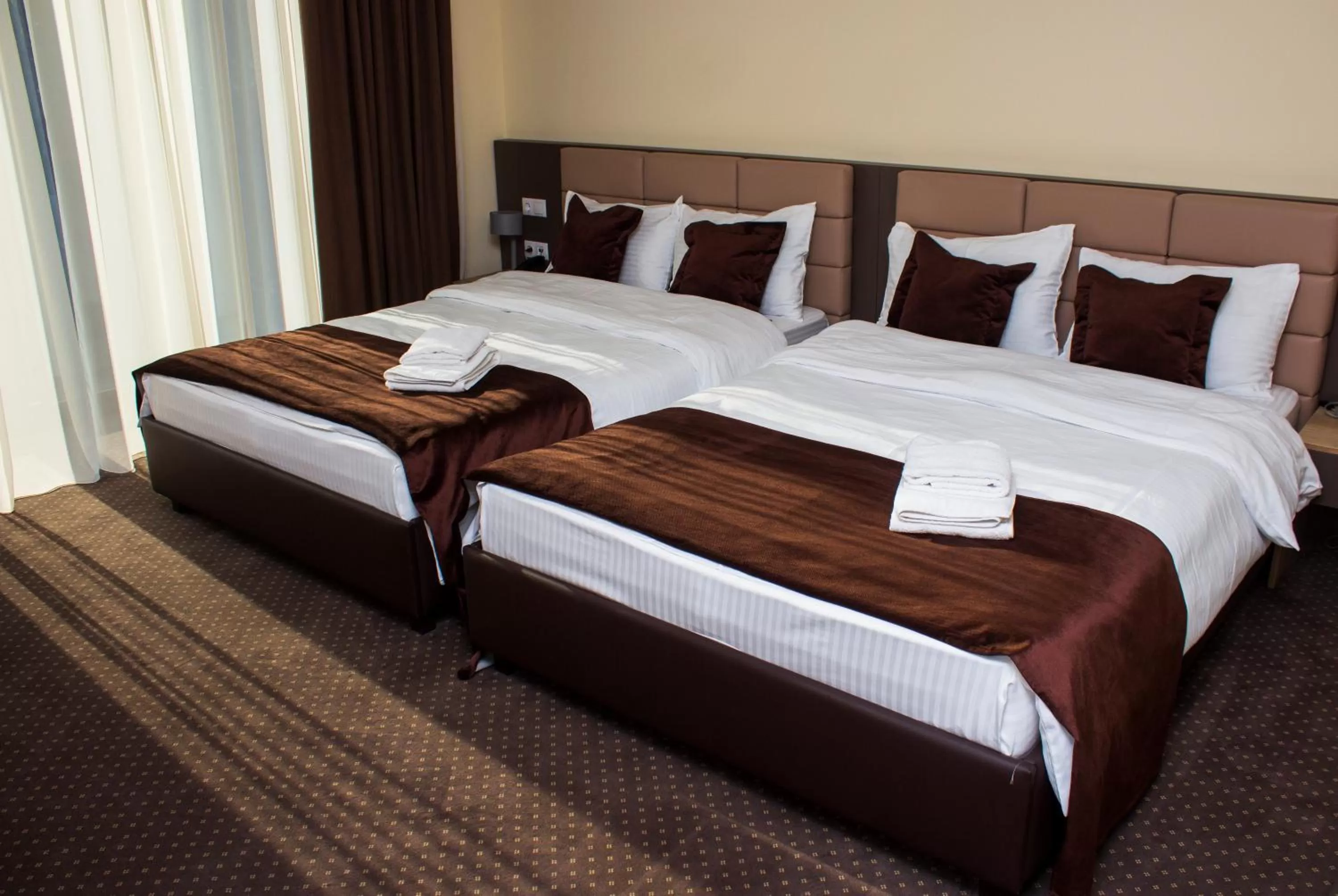 Bed in Bernardazzi Grand Hotel