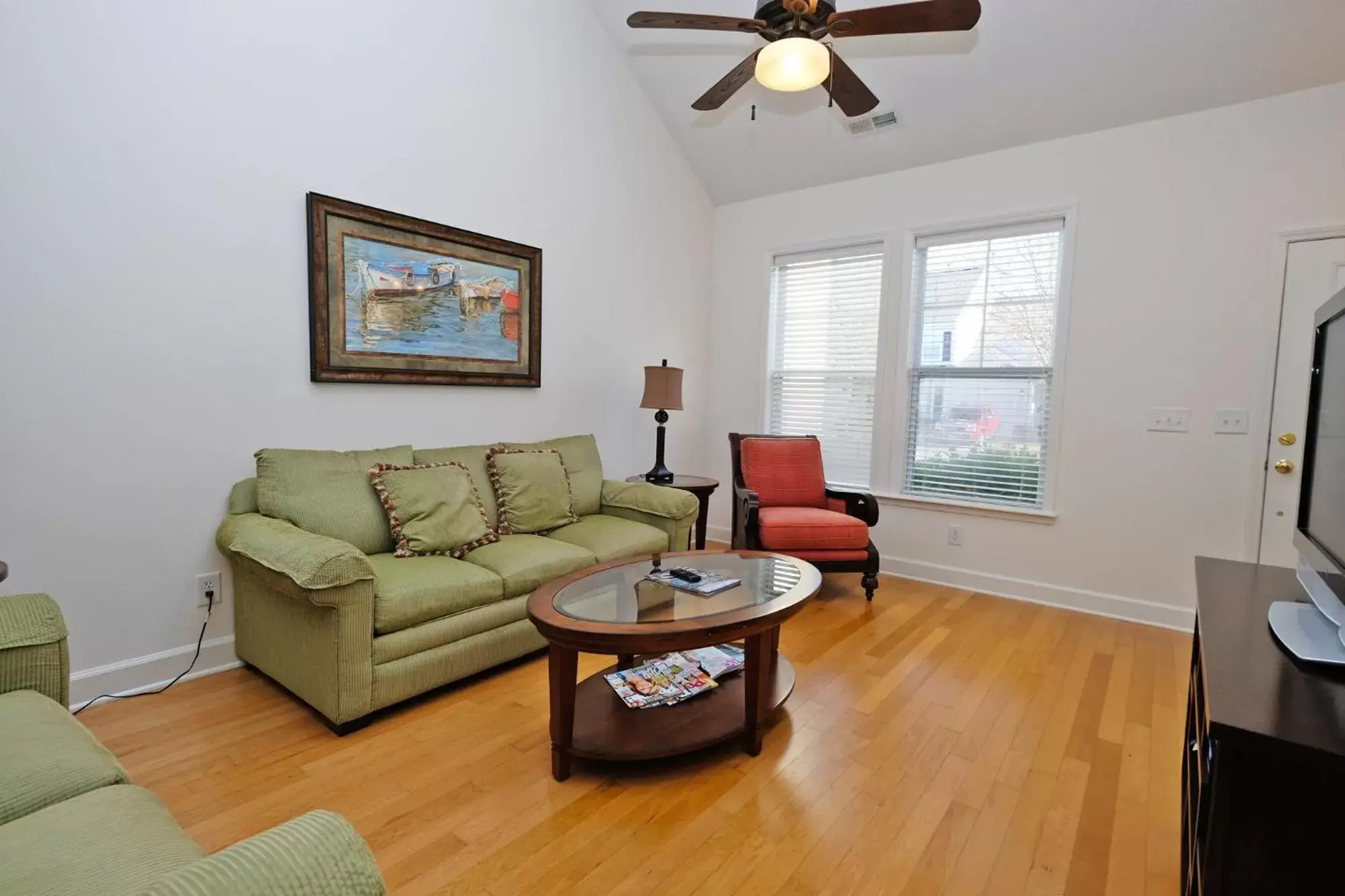 Living room, Seating Area in Barefoot Resort Golf & Yacht Club Villas