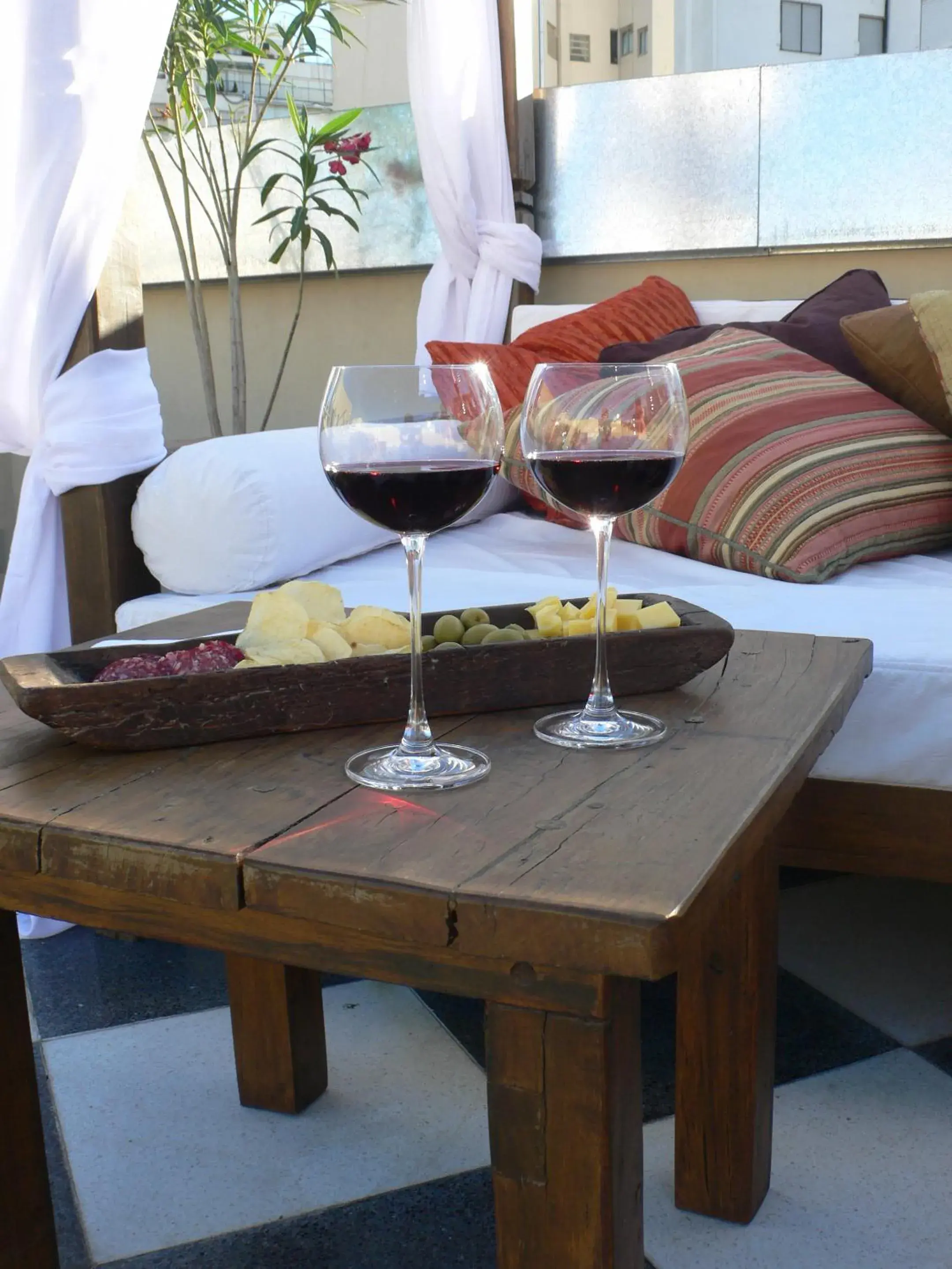 Seating area in Magnolia Hotel Boutique