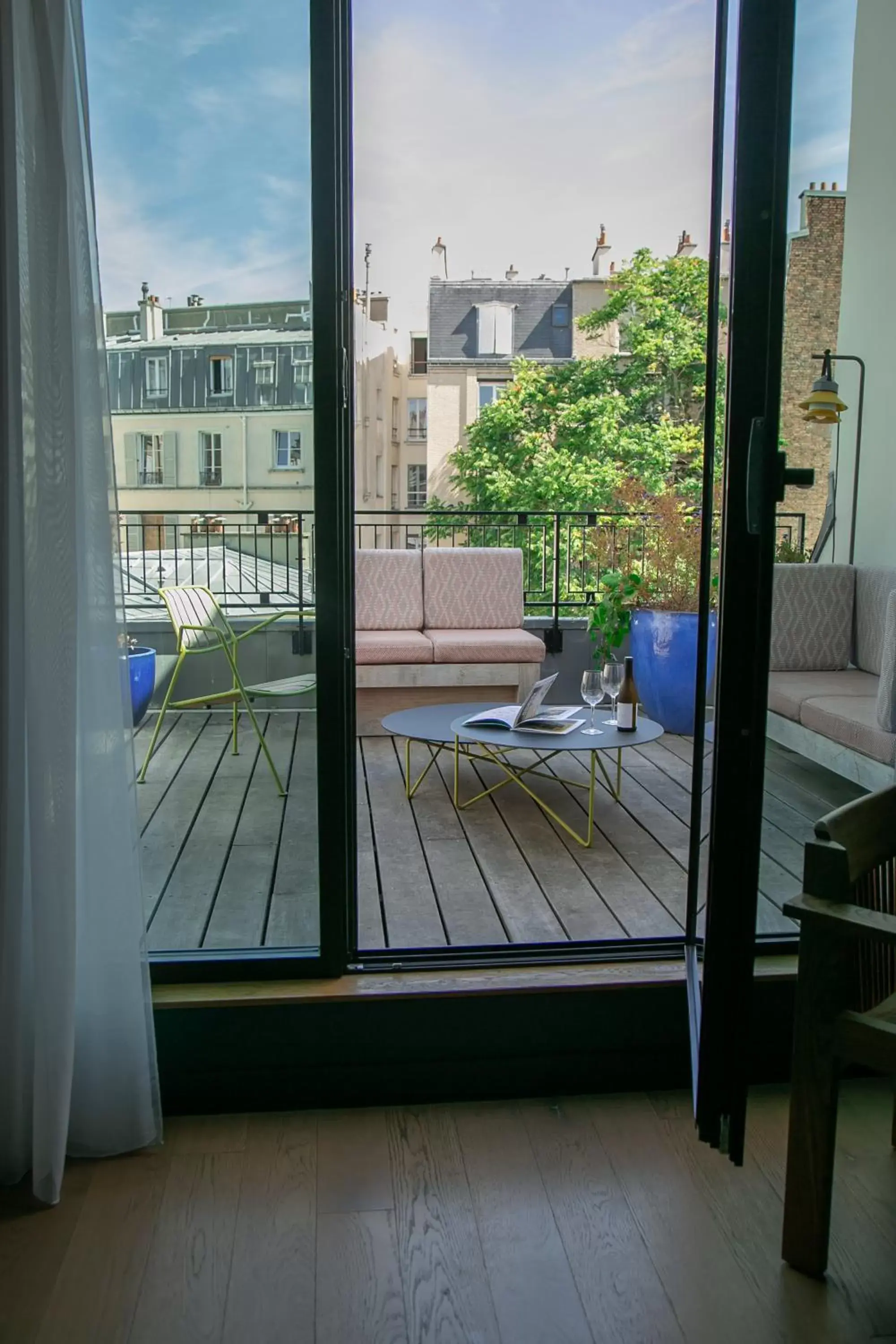Balcony/Terrace in Hôtel Le Ballu