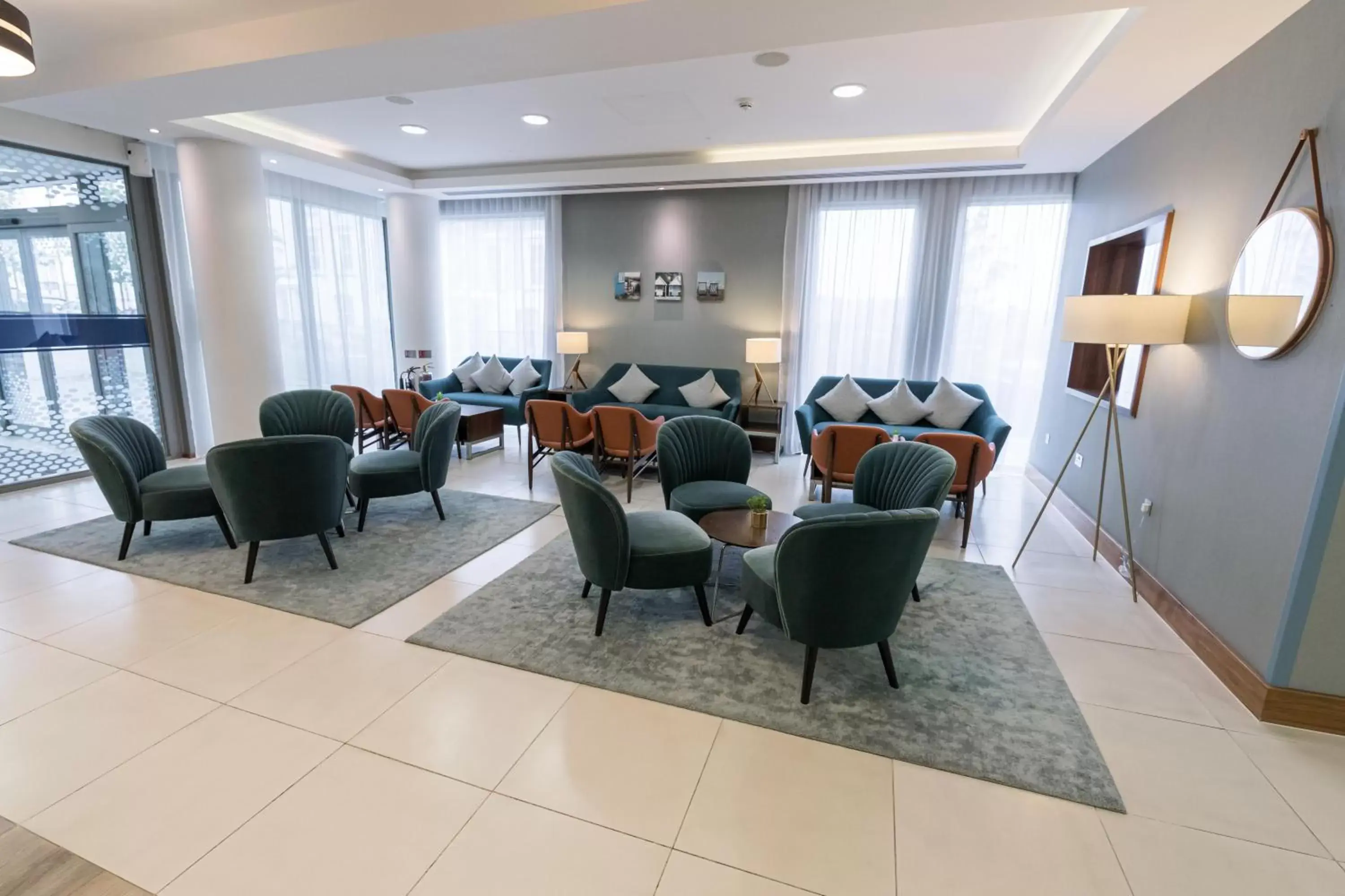 Seating area in Hampton by Hilton Bournemouth