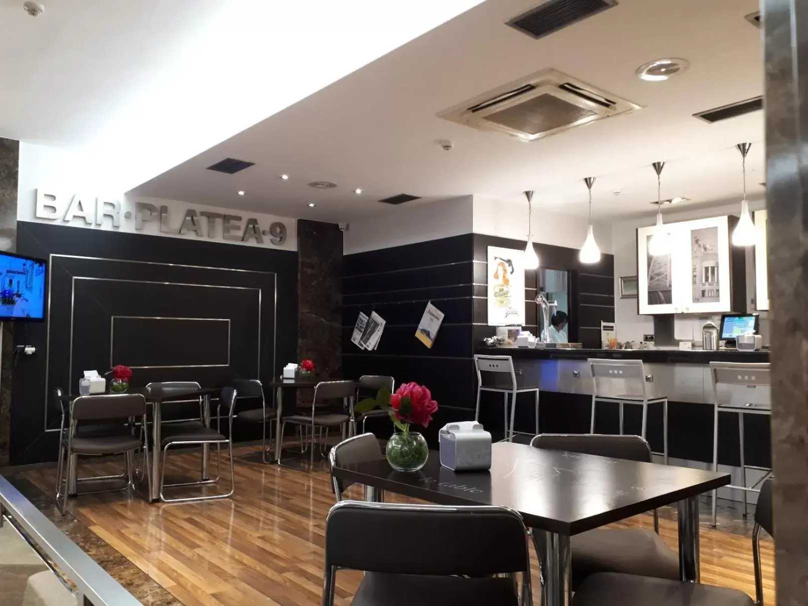 Lounge or bar in Hotel Abando Lounge or bar in Hotel Abando