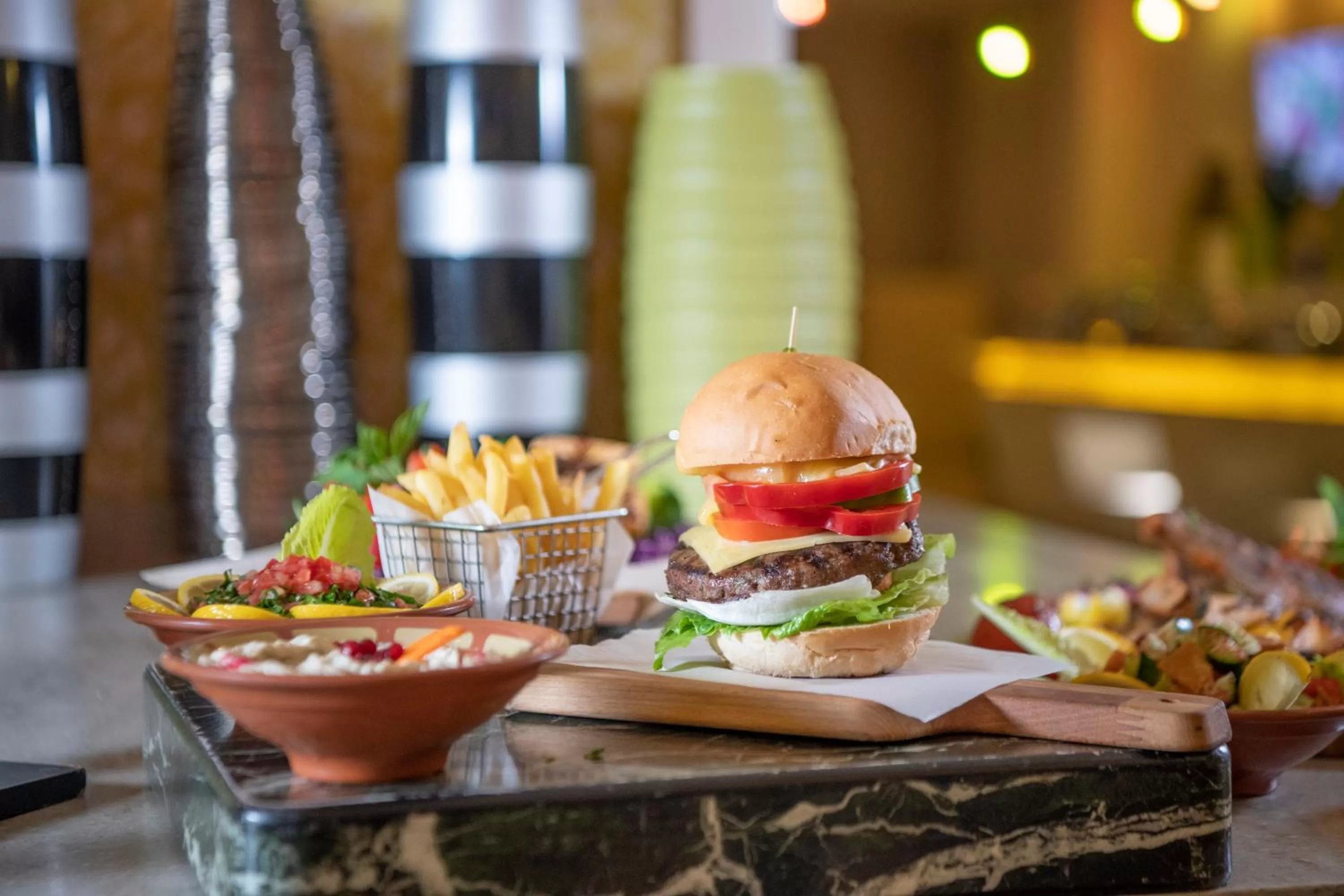 Food close-up in Radisson Blu Resort Jizan