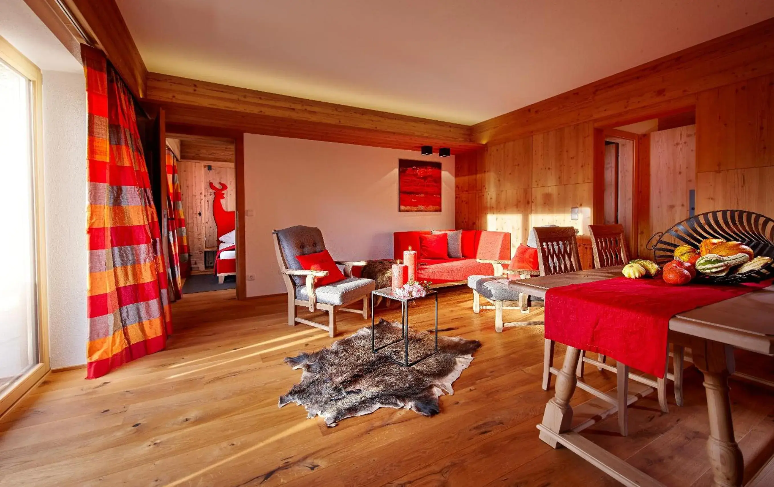 Living room, Lounge/Bar in Minglers Sportalm - Das Gourmet- und Genießerhotel