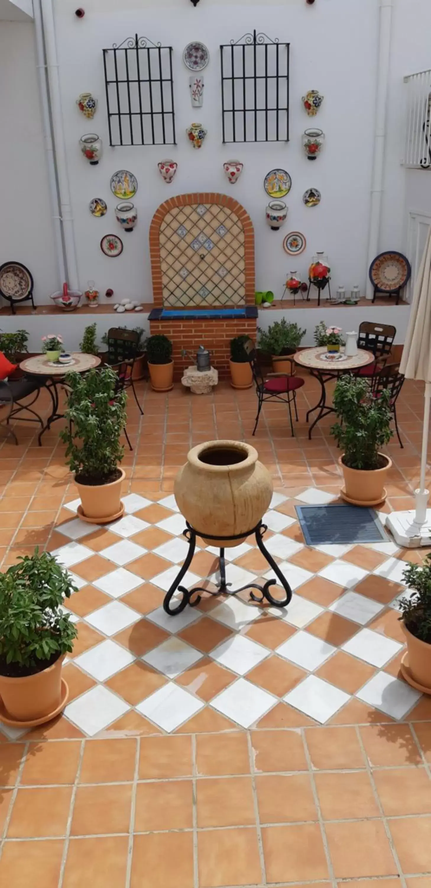 Patio in Hotel Infante Antequera