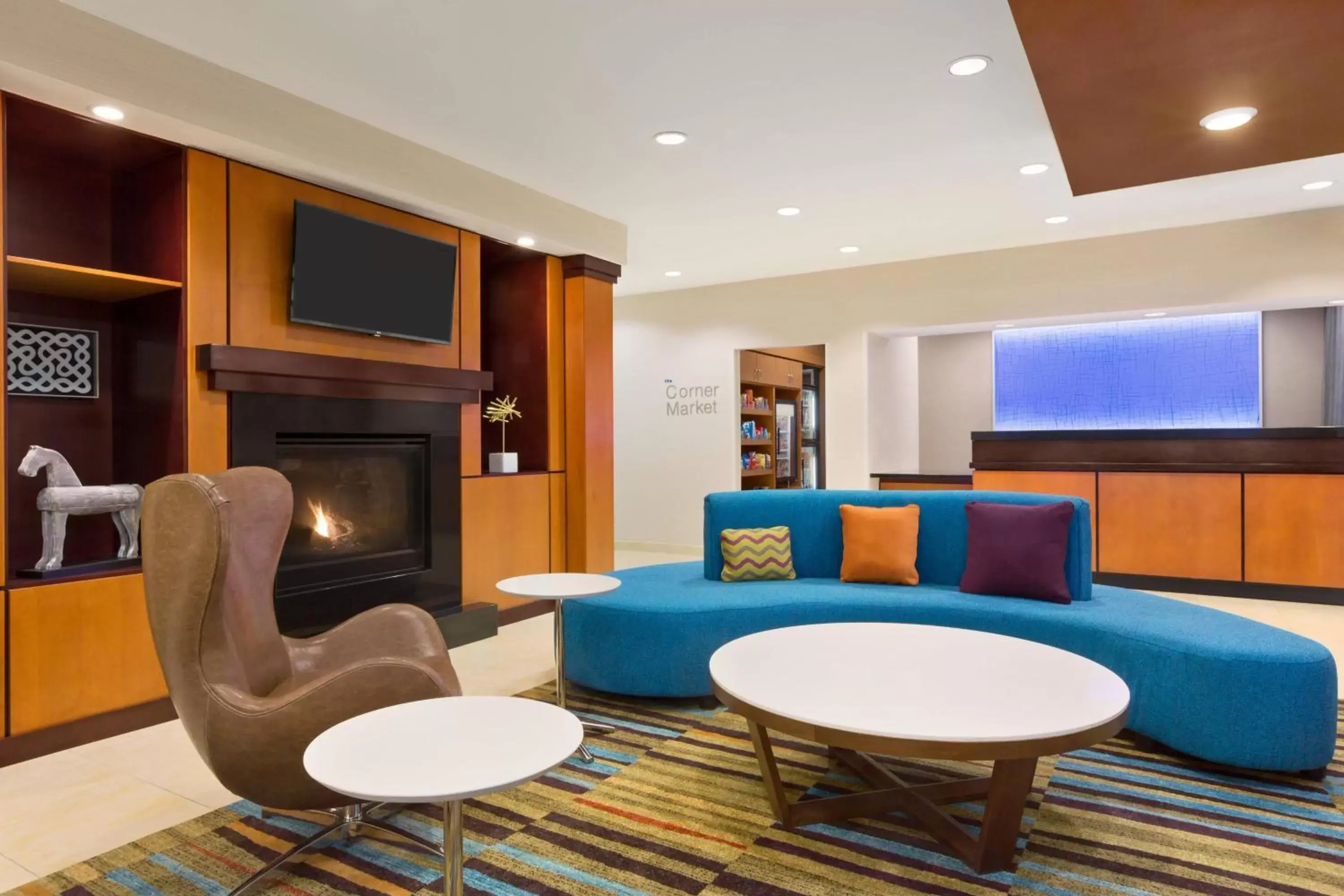 Lobby or reception, Seating Area in Fairfield by Marriott Inn & Suites Houston North/Cypress Station