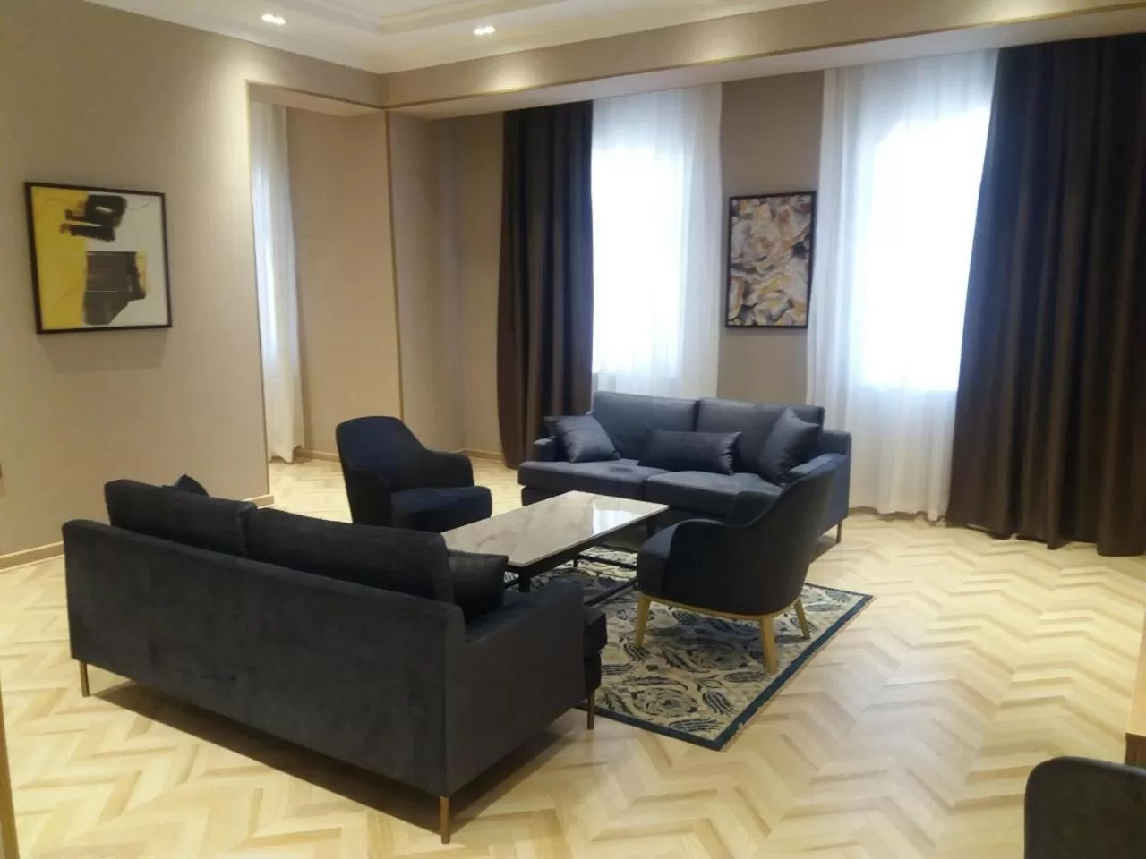 Bed in Termez Palace Hotel & Spa