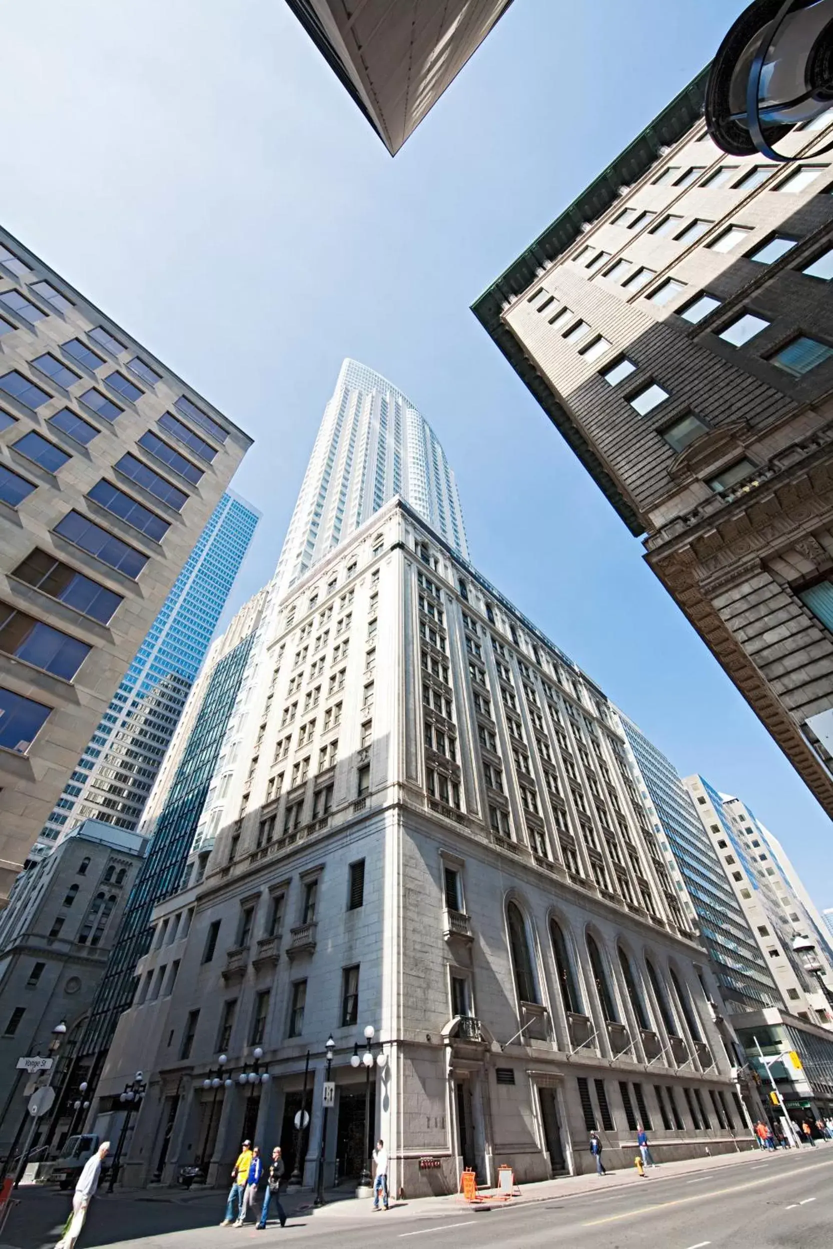 Facade/entrance in One King West Hotel and Residence Facade/entrance in One King West Hotel and Residence
