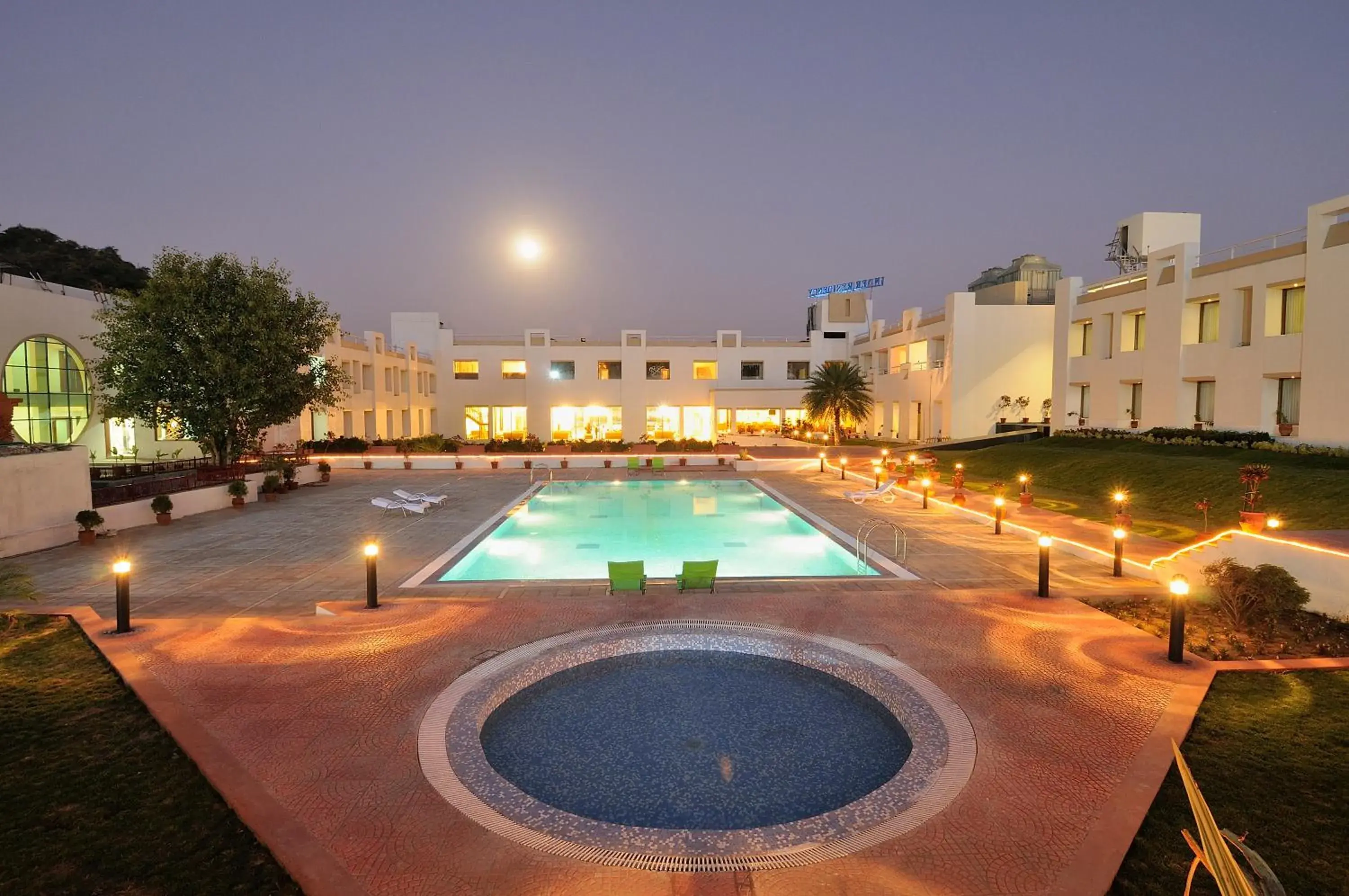 Property building, Swimming Pool in Inder Residency Resort & Spa Udaipur