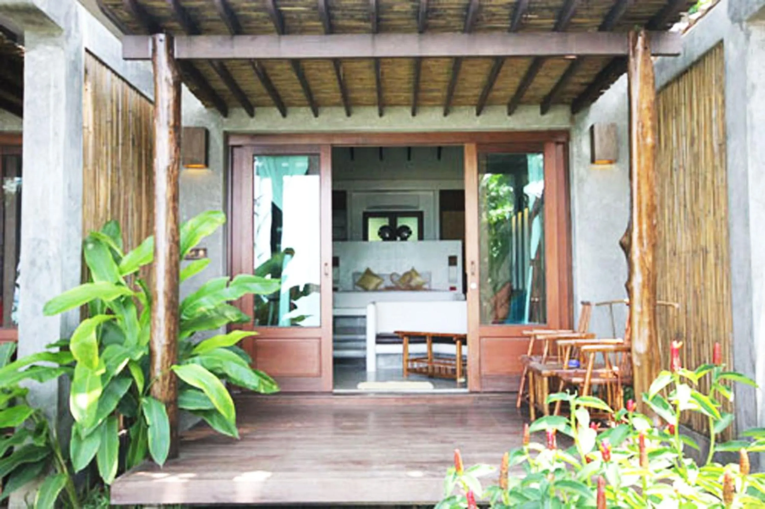 Patio in Andalay Boutique Resort