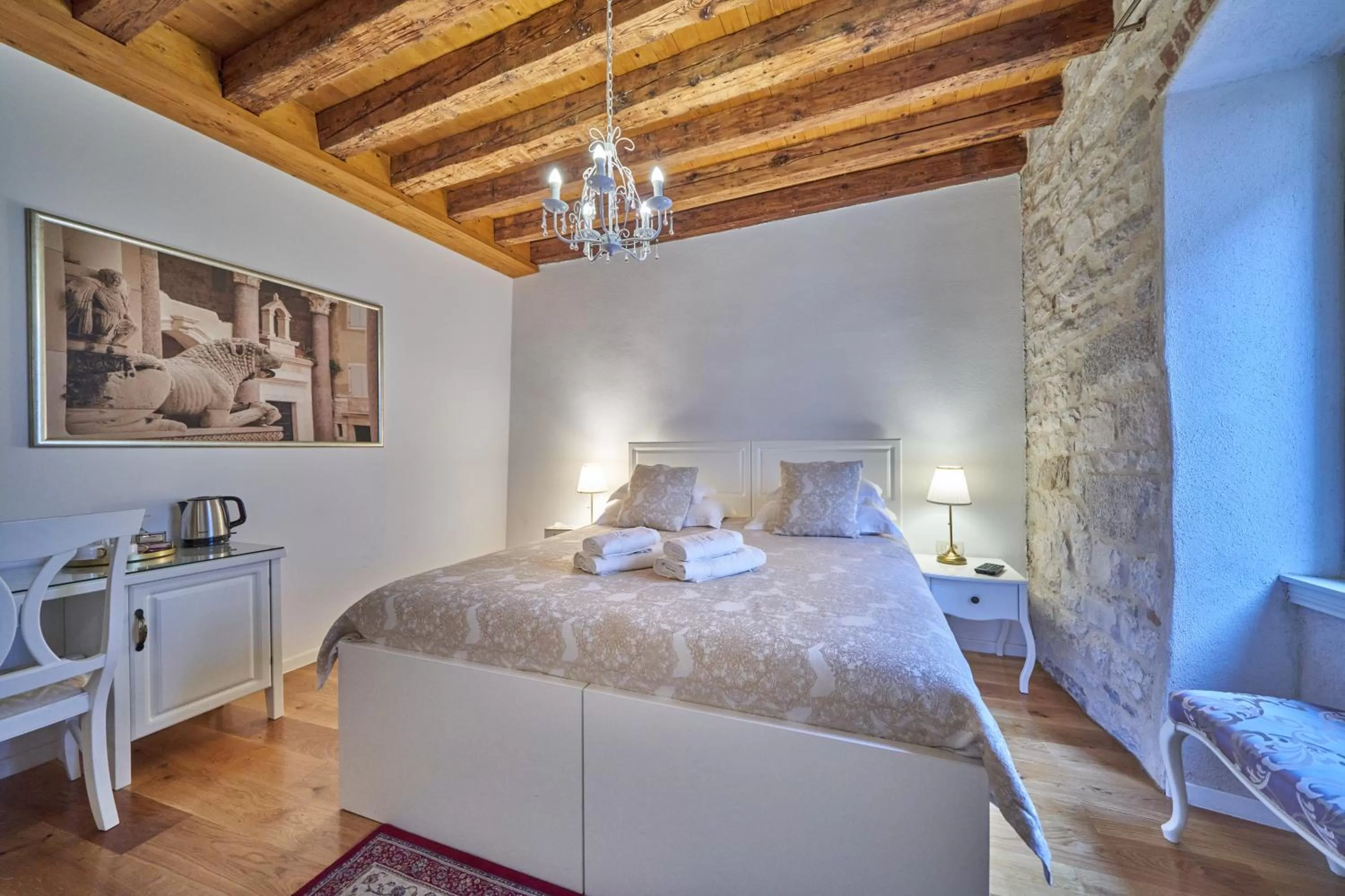 Bedroom, Bed in Villa Split Heritage Hotel