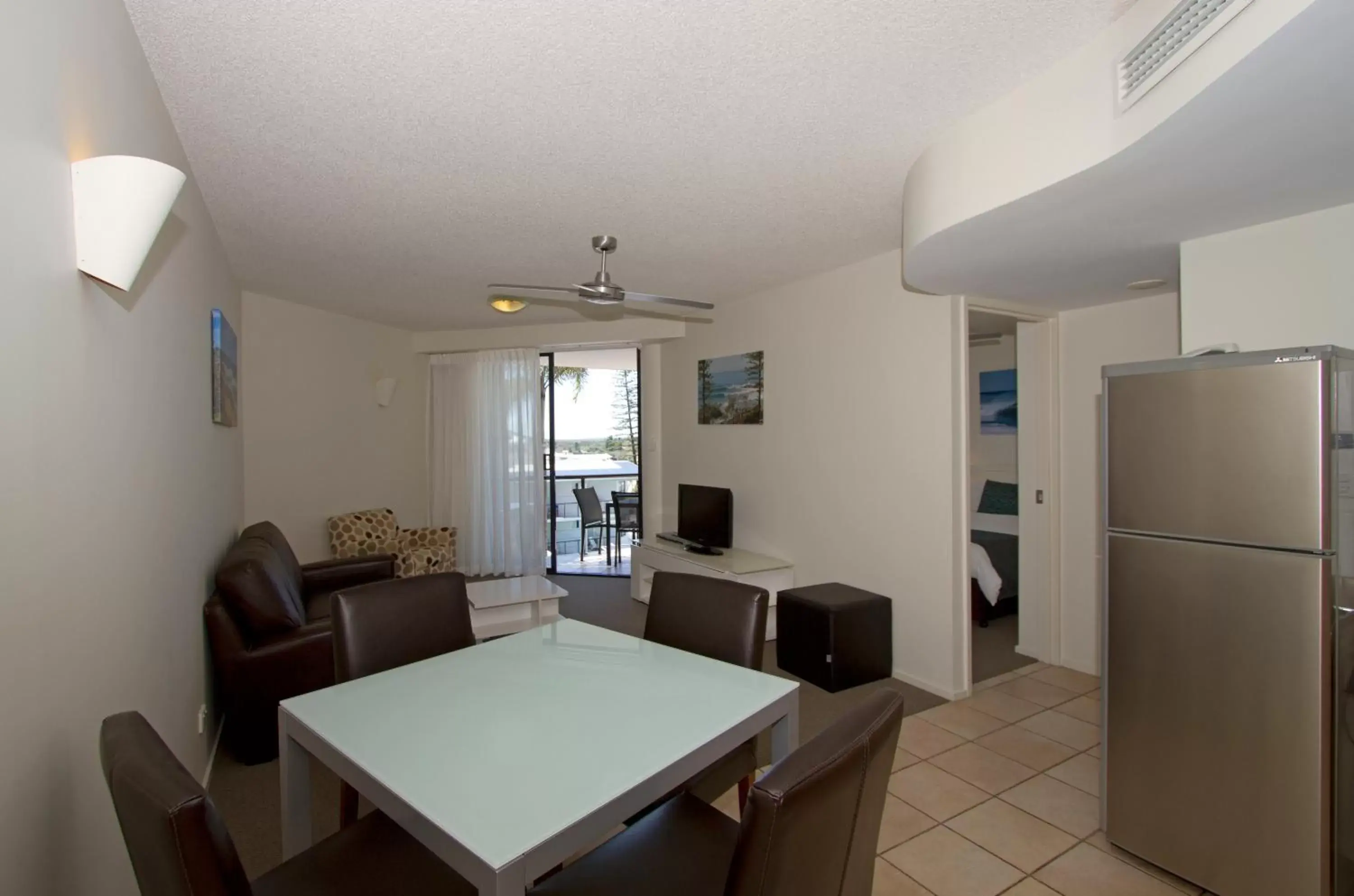 Living room, Dining Area in The Beach Retreat Coolum