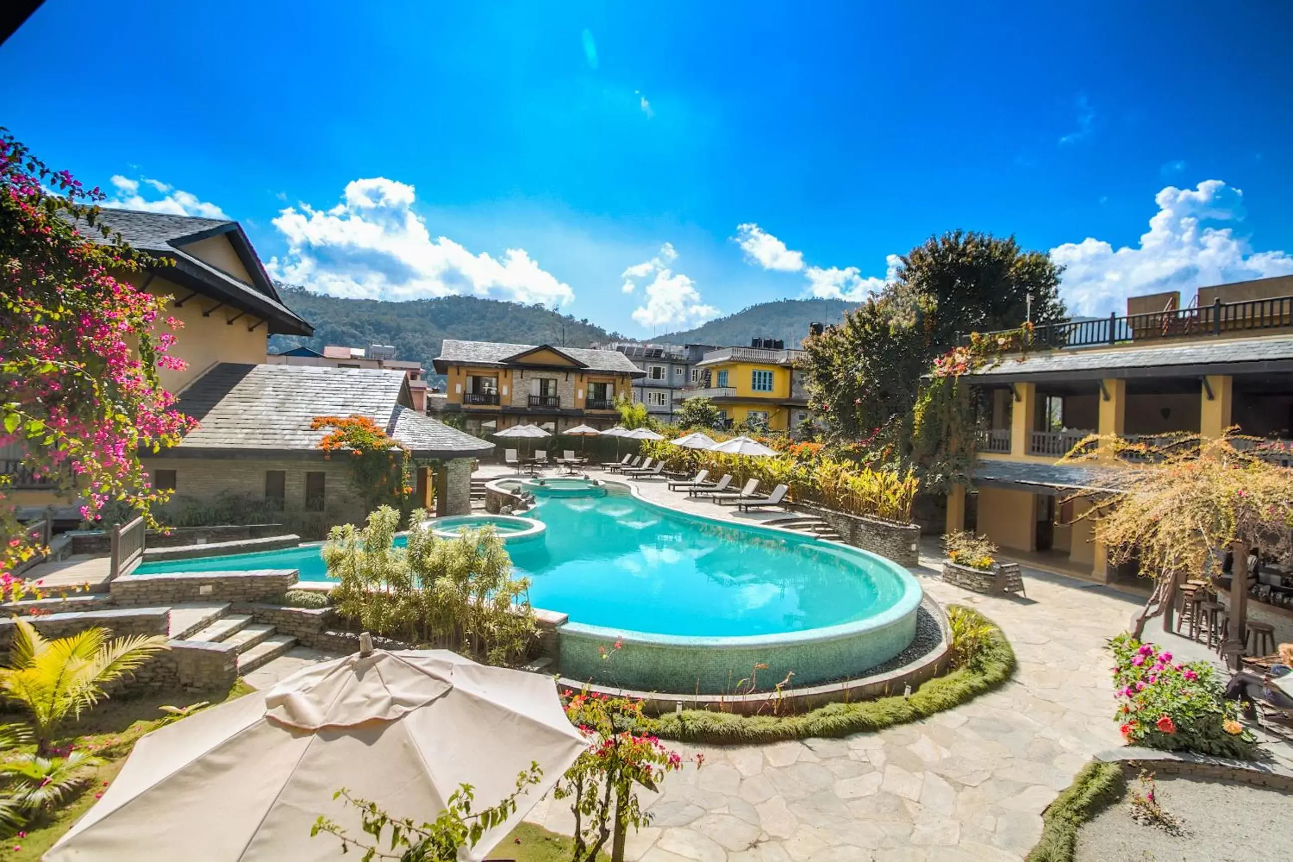 Property building in Temple Tree Resort & Spa, Pokhara Property building in Temple Tree Resort & Spa, Pokhara