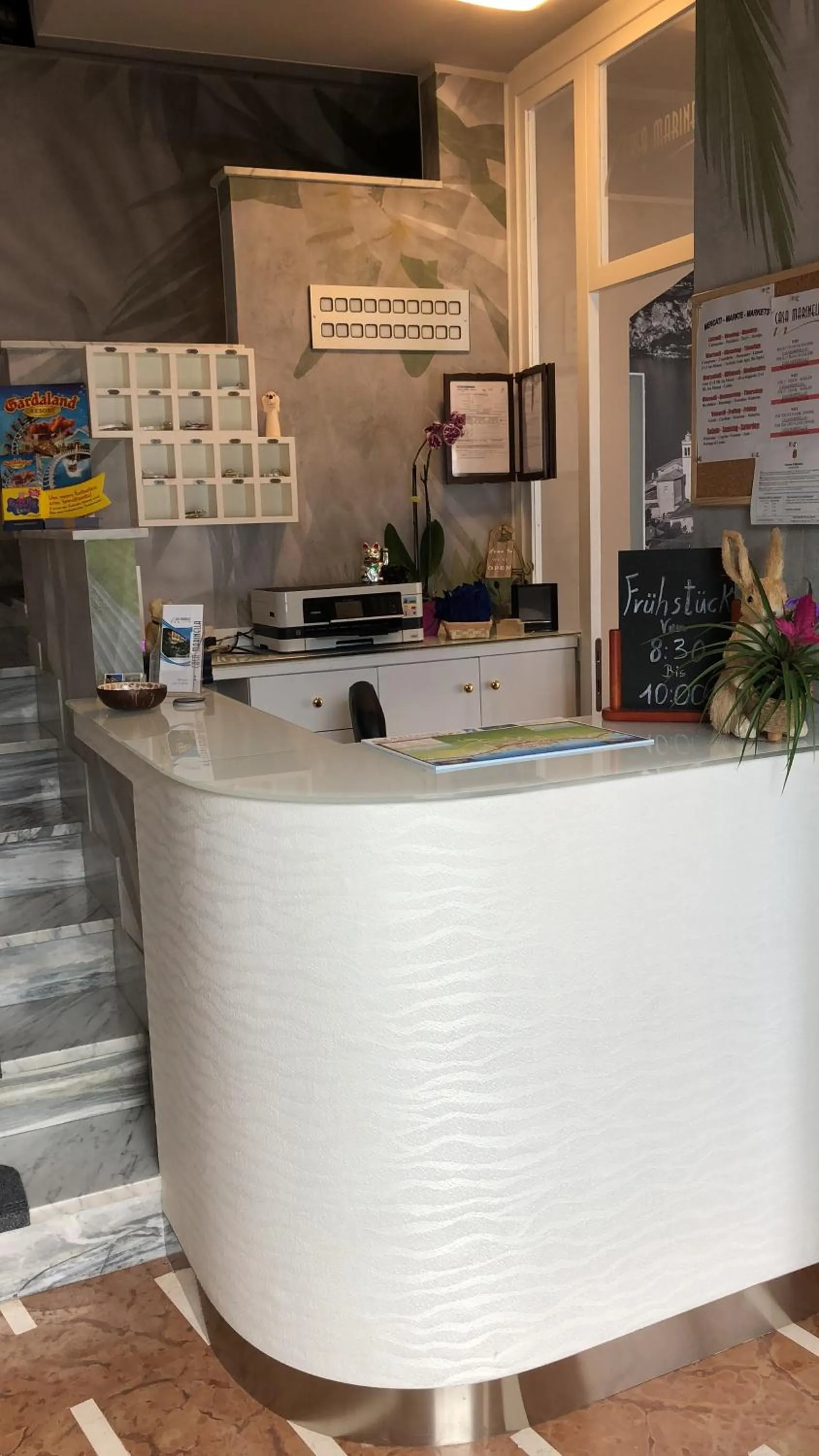 Lobby or reception in Hotel Casa Marinella