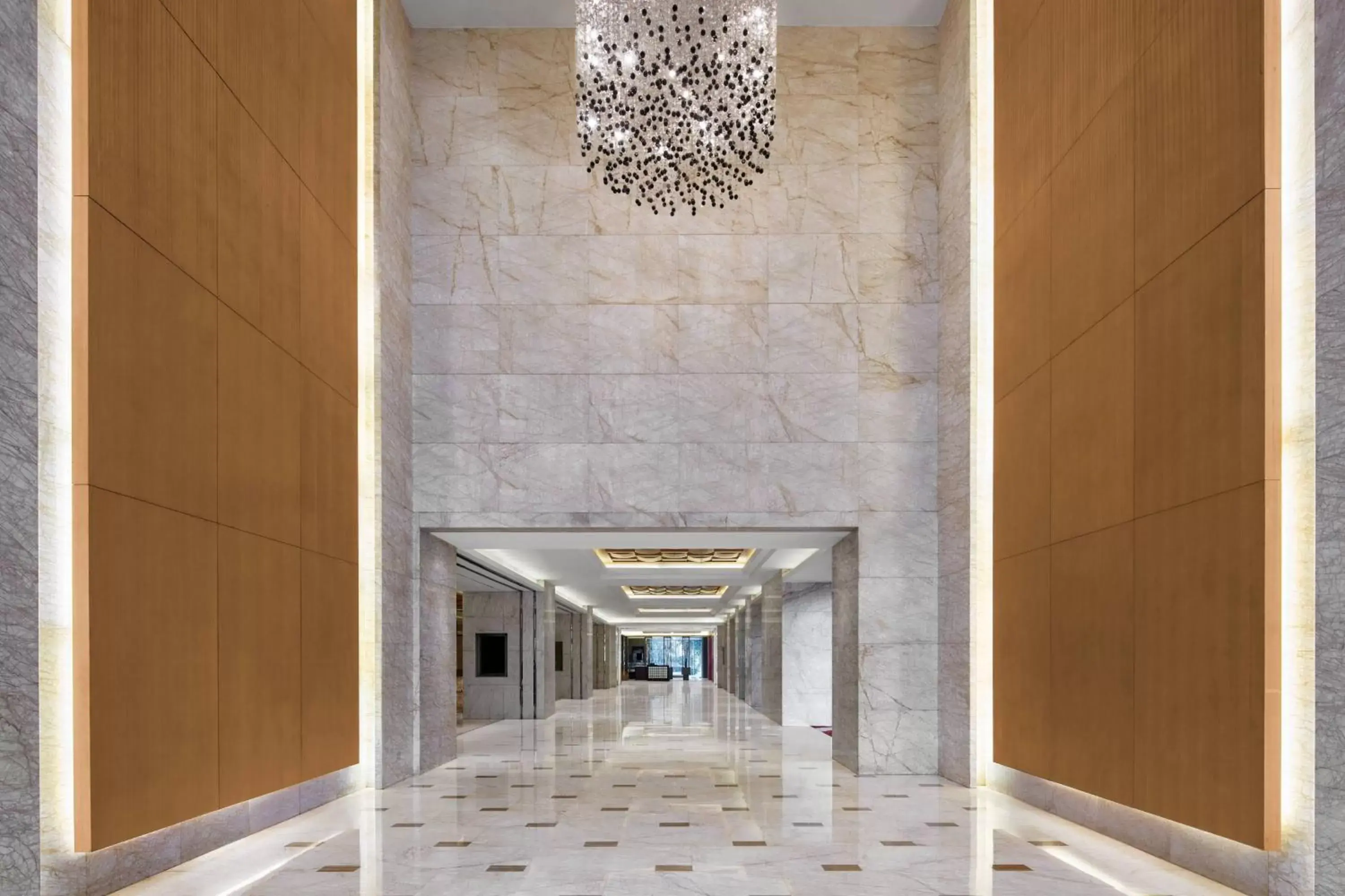 Lobby or reception in Suzhou Marriott Hotel