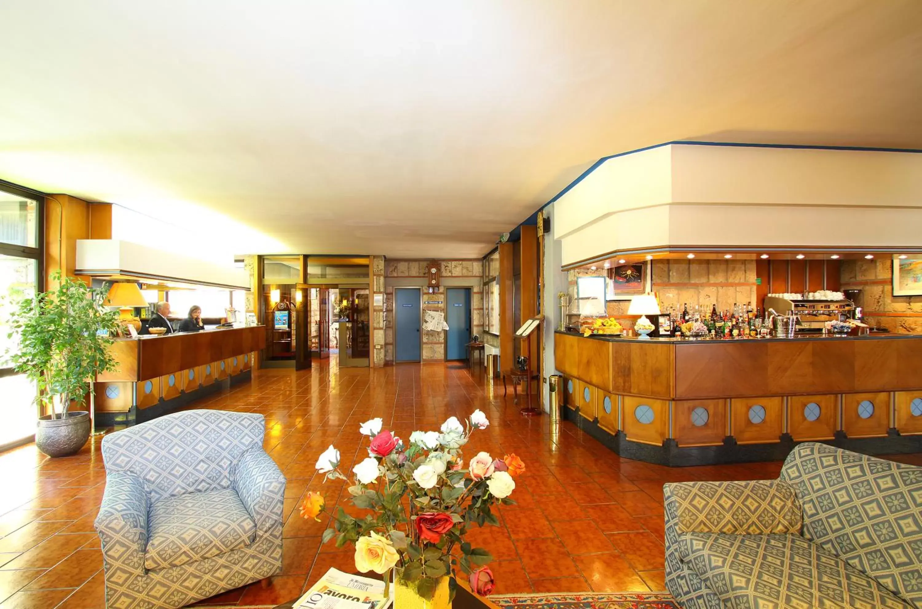 Lobby or reception in Hotel Garden Terni
