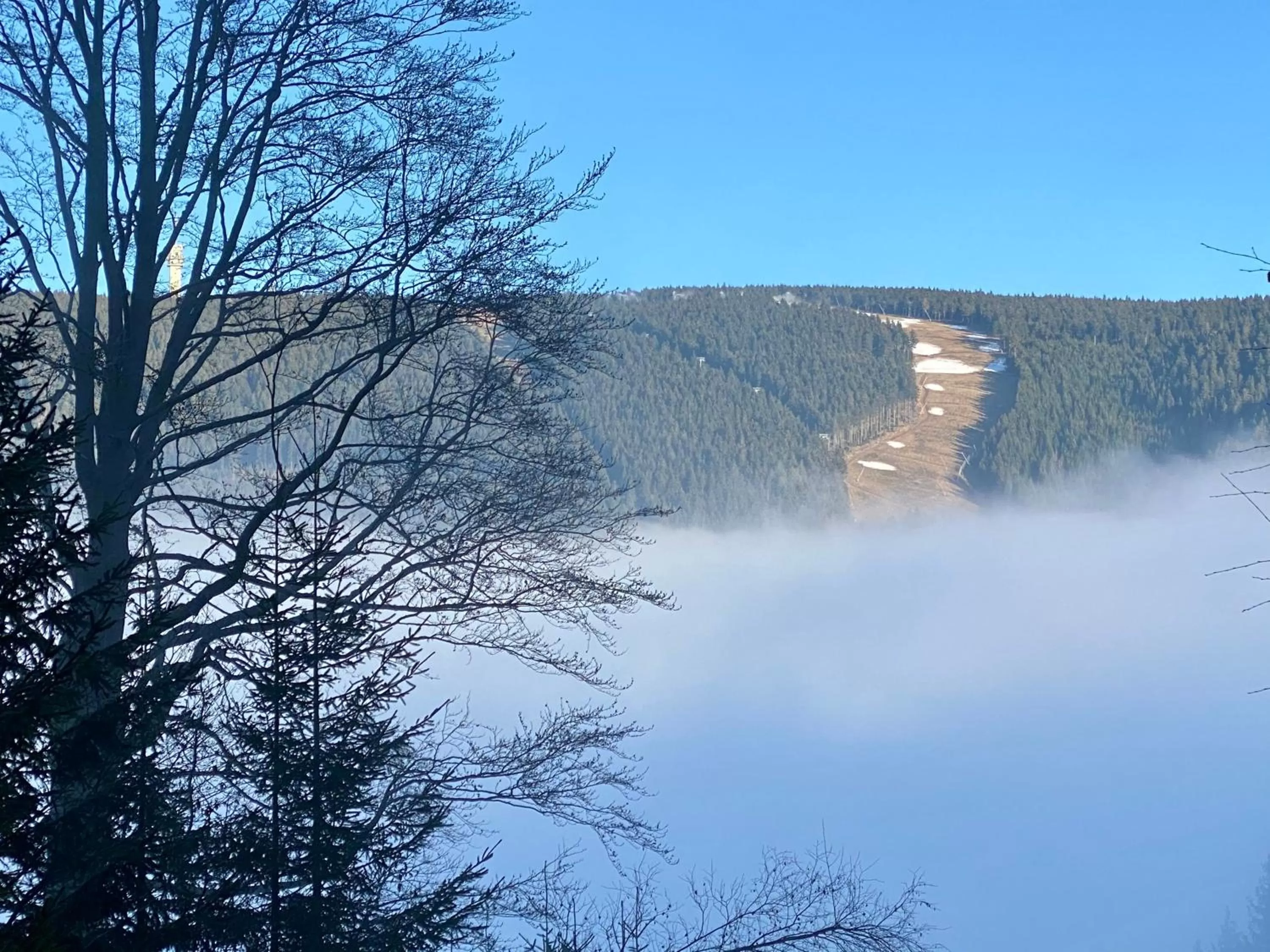 Natural landscape in Vila Jáchymov