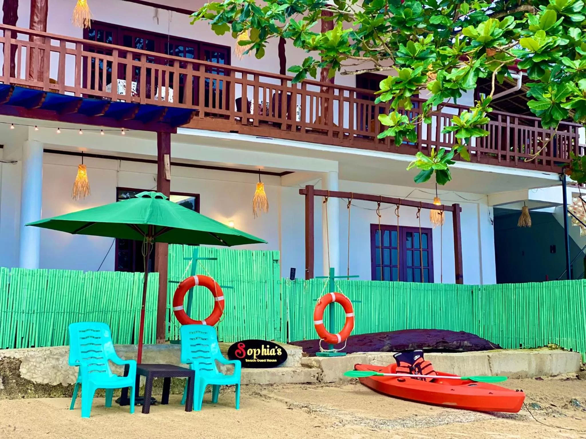 Property building in Sophias Beach Guest House