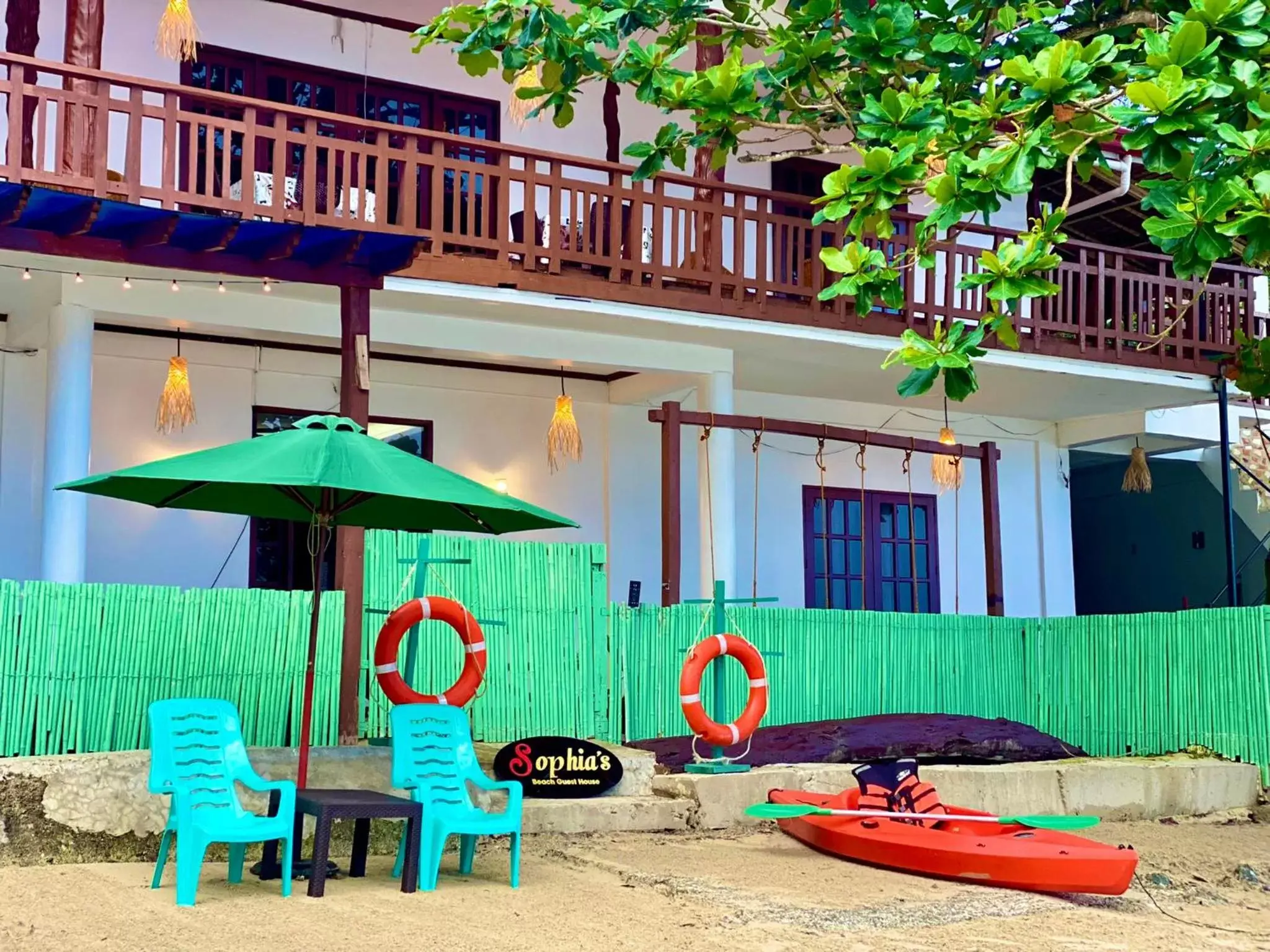 Property building in Sophias Beach Guest House Property building in Sophias Beach Guest House