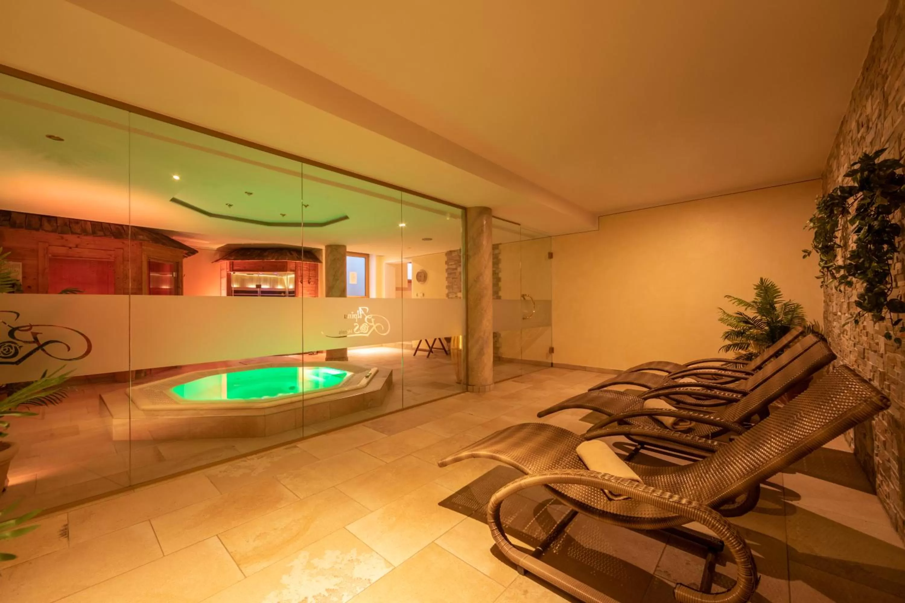 Spa and wellness centre/facilities in Hotel AlpinaRos