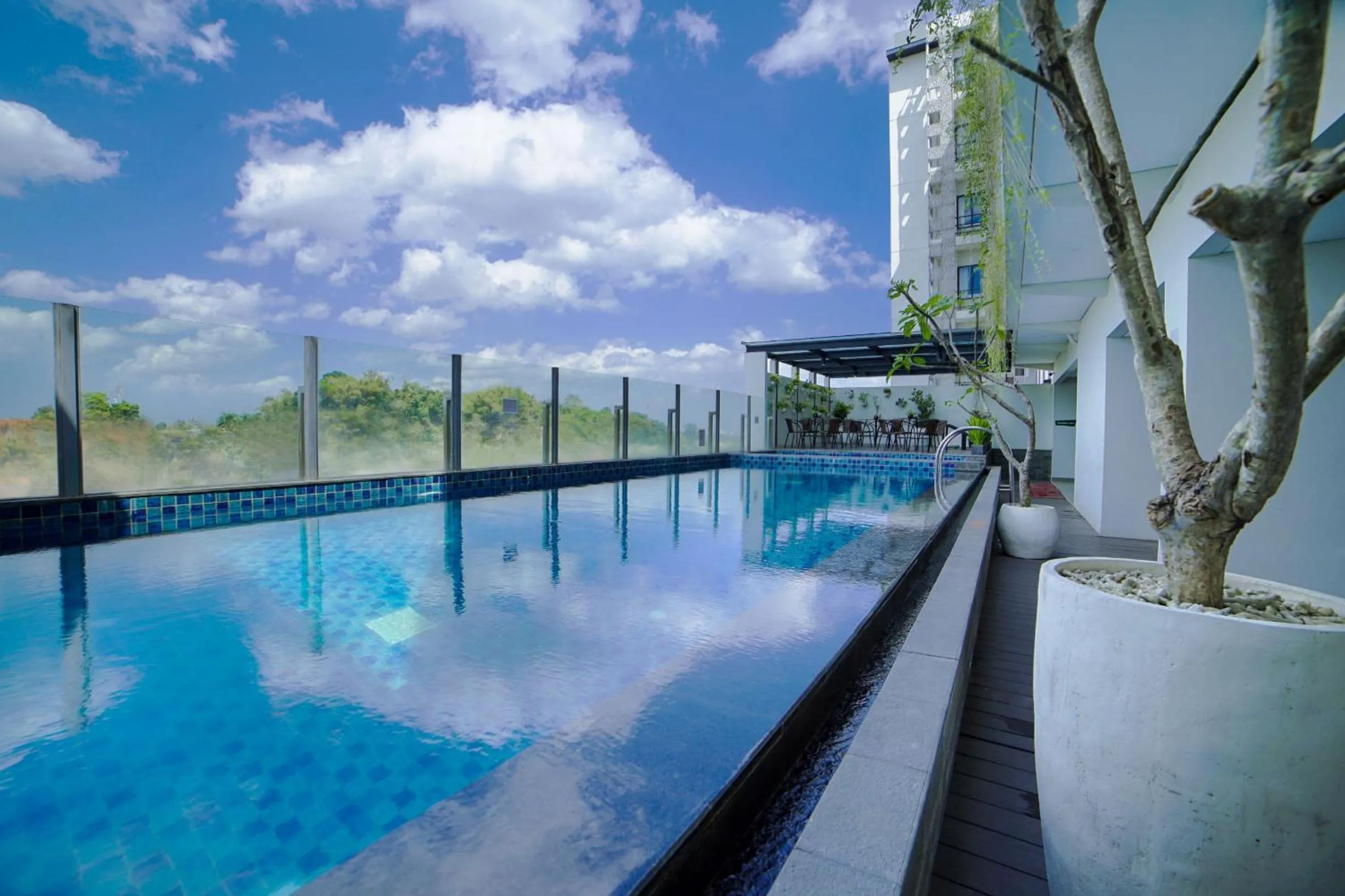 Pool view, Swimming Pool in Meotel Jember by Dafam